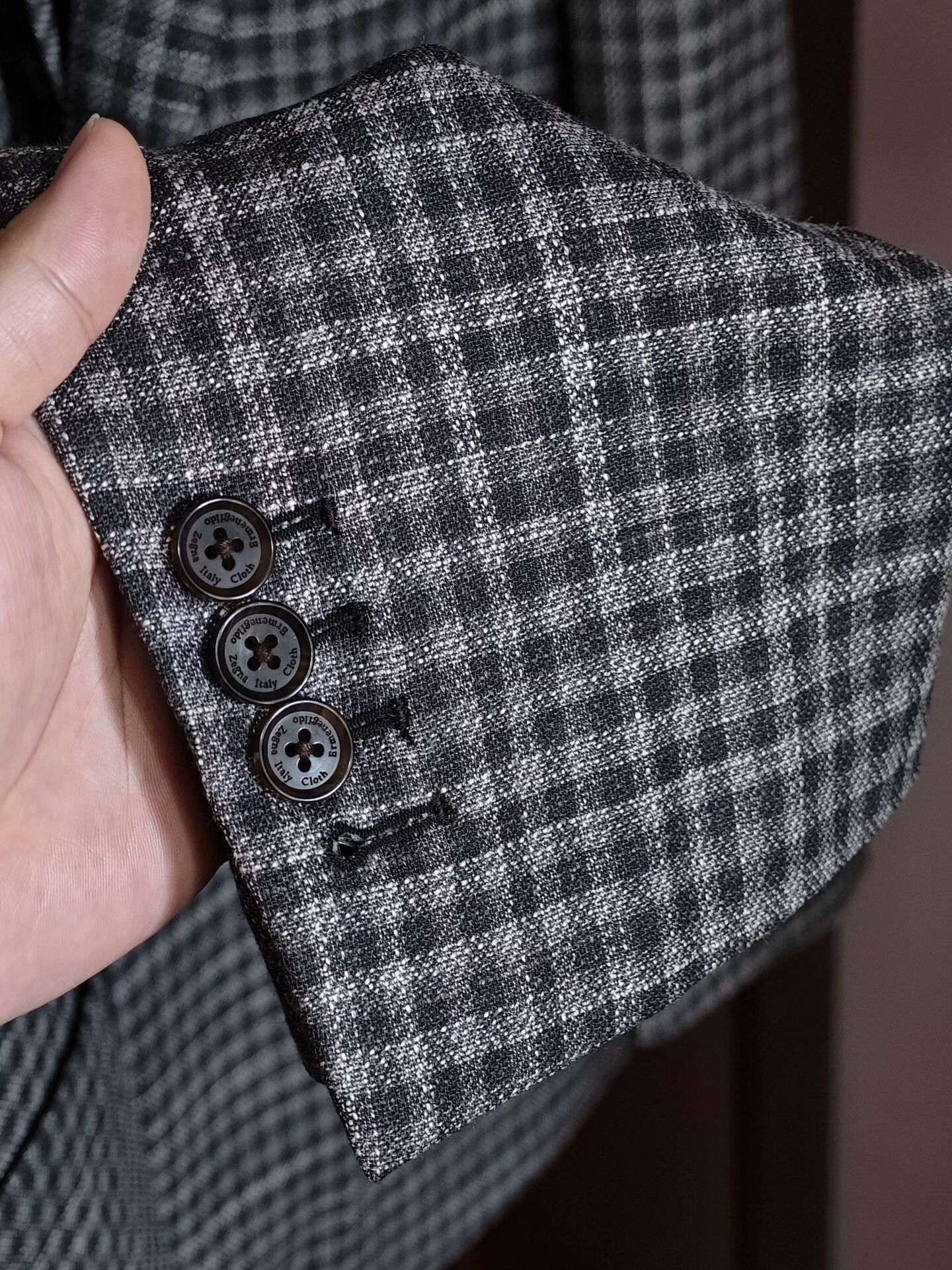 Ermenegildo Zegna Italian Zegna Wool Silk Blend Jacket Size US M / EU 48-50 / 2 - 4 Thumbnail