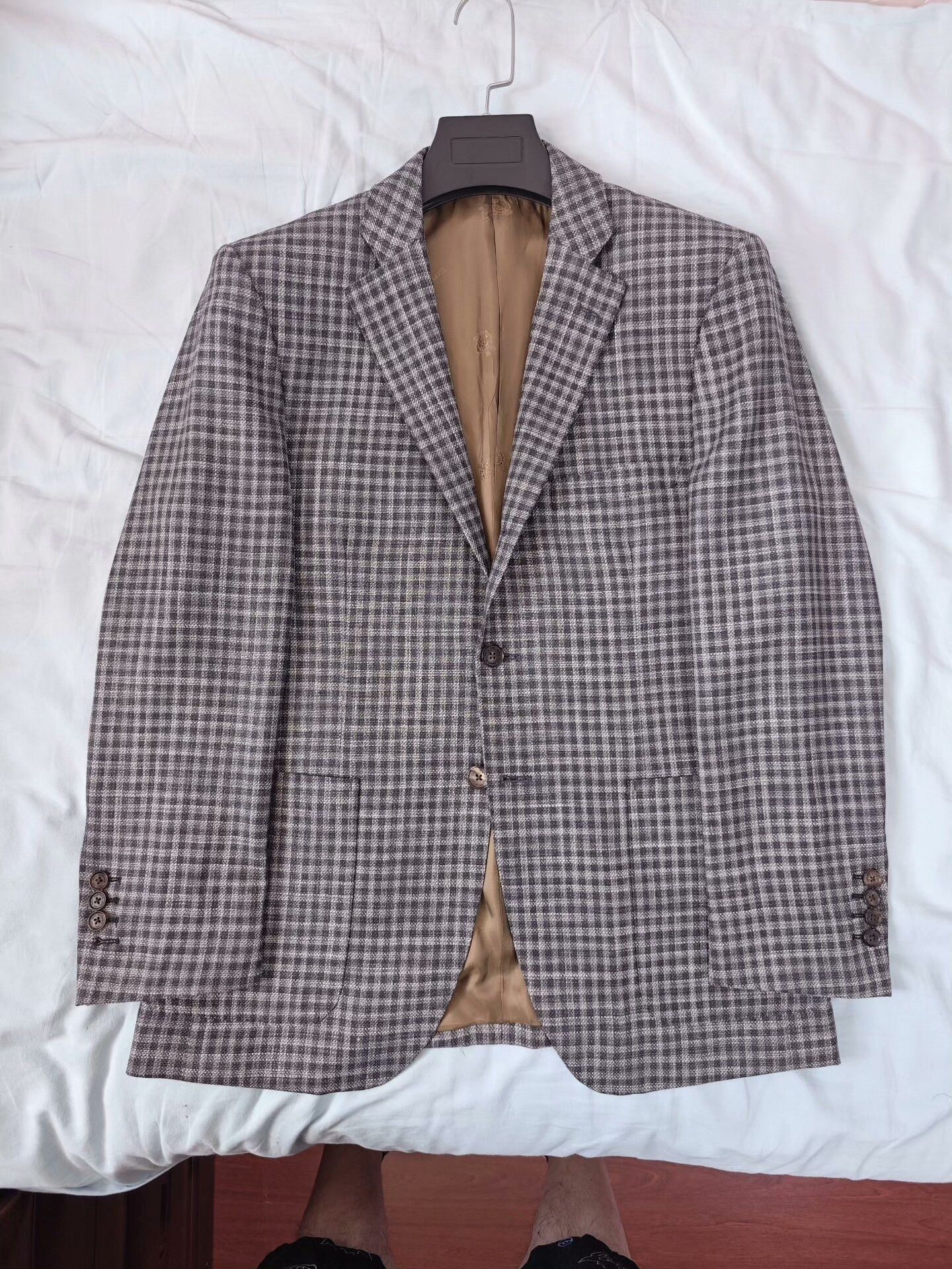 Ermenegildo Zegna Italian Zegna Wool Silk Blend Jacket Size US M / EU 48-50 / 2 - 5 Thumbnail