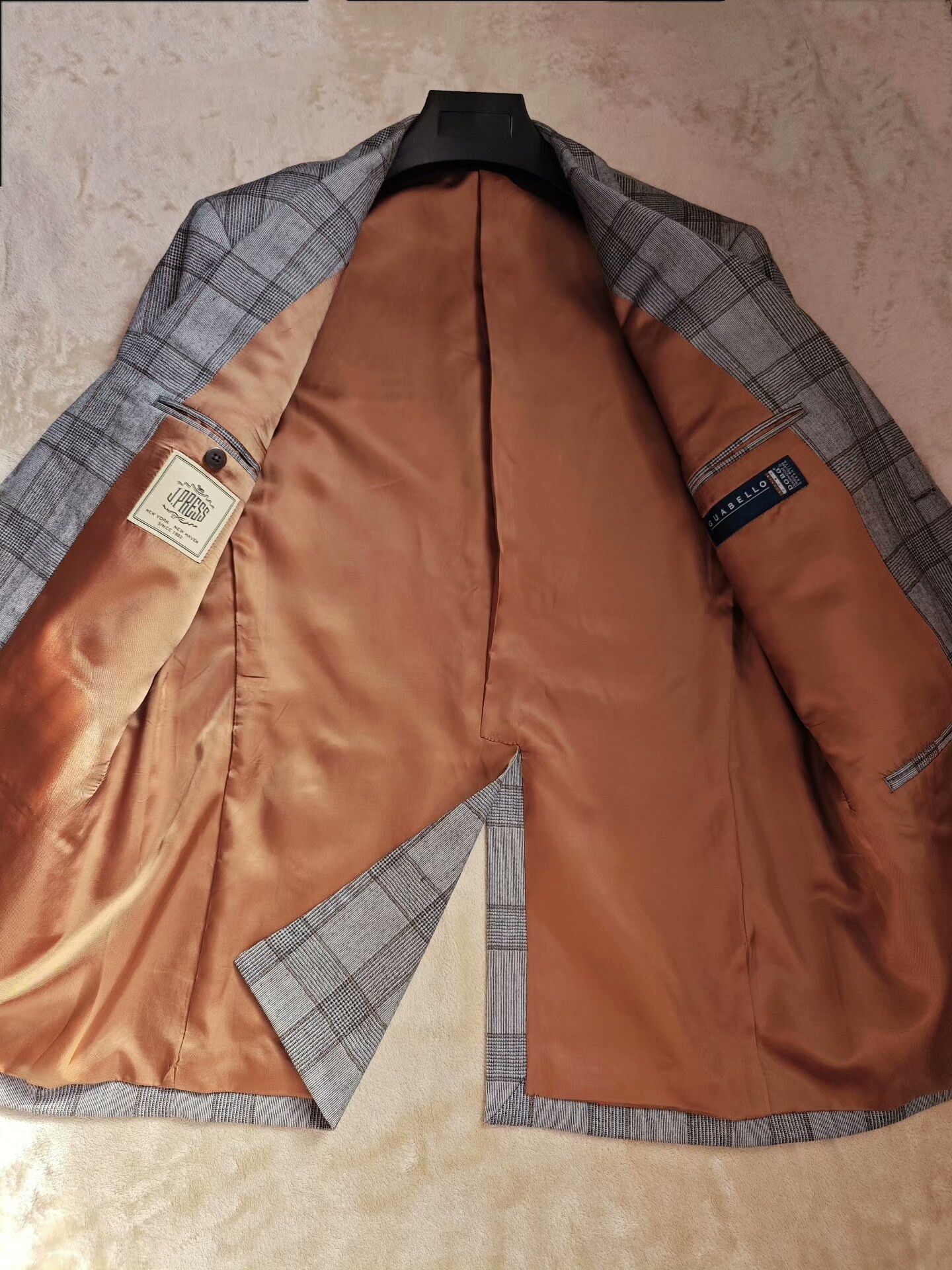 J. Press Italian Wool Half-Canvas Suit Jacket Size US M / EU 48-50 / 2 - 6 Thumbnail