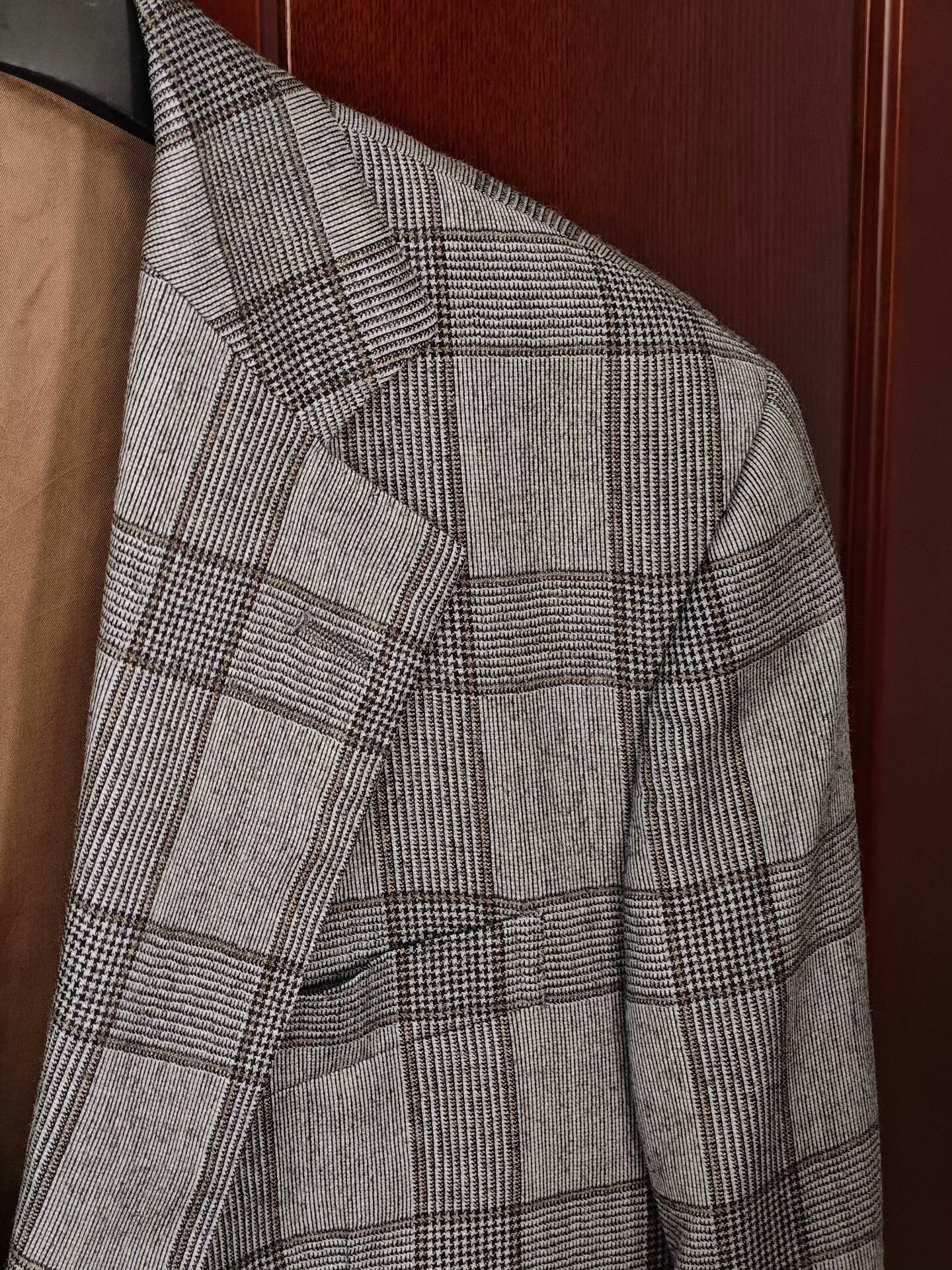 J. Press Italian Wool Half-Canvas Suit Jacket Size US M / EU 48-50 / 2 - 2 Thumbnail
