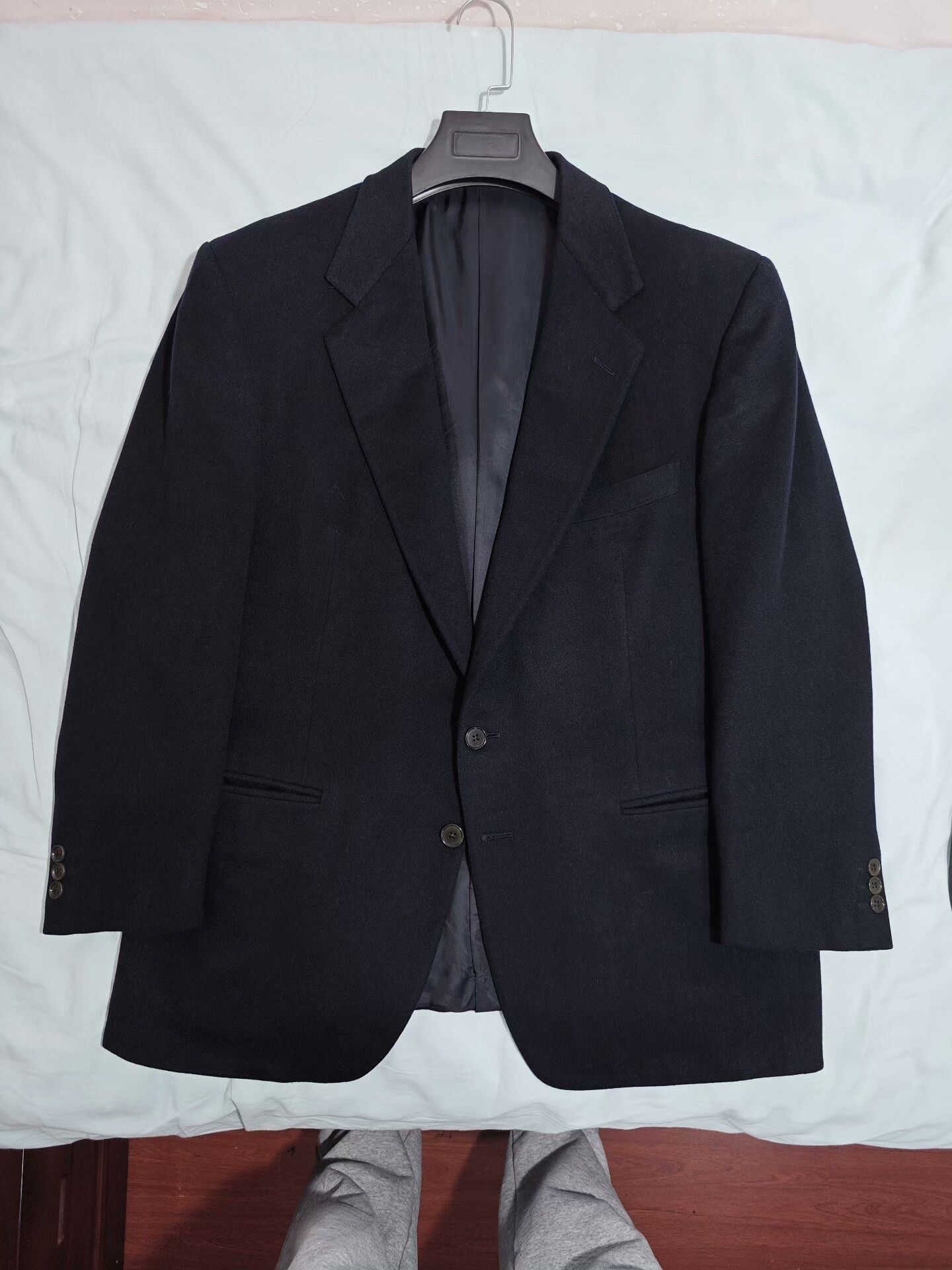 Ermenegildo Zegna Zegna Custom Cashmere Suit Jacket Size US L / EU 52-54 / 3 - 4 Thumbnail