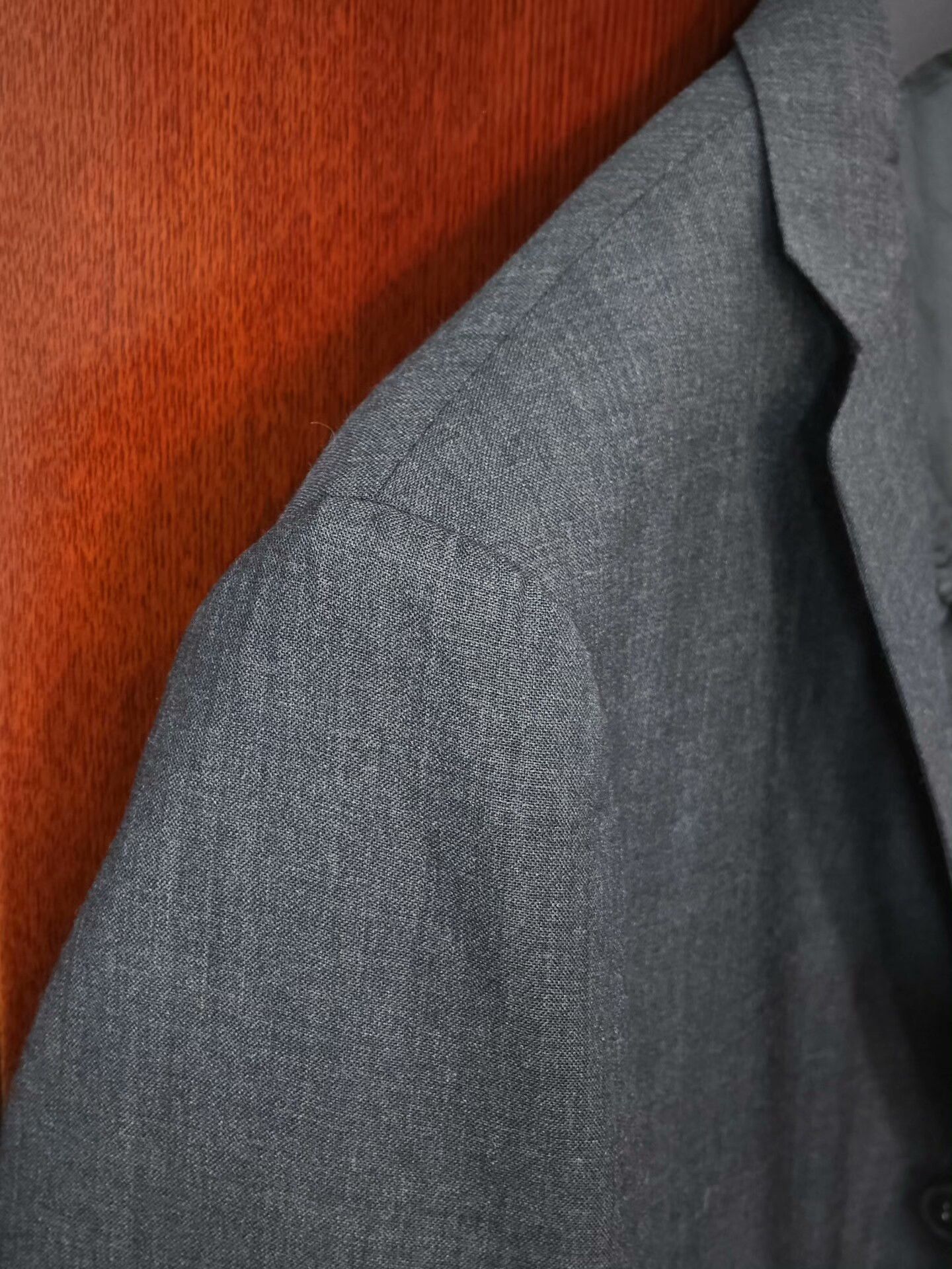 Loro Piana Italian Custom Gray Wool Blazer Size US M / EU 48-50 / 2 - 3 Thumbnail