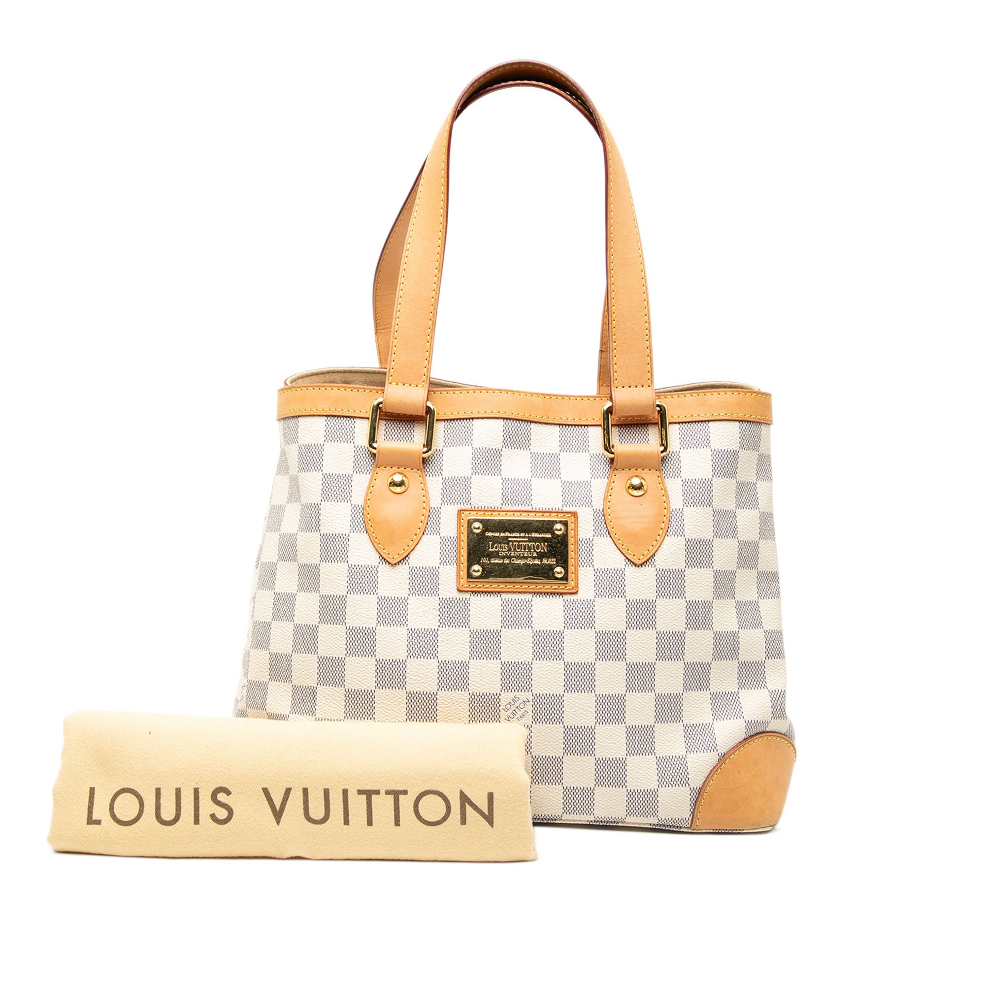 Louis Vuitton Louis Vuitton Damier Azur Hampstead PM Size ONE SIZE - 8 Thumbnail