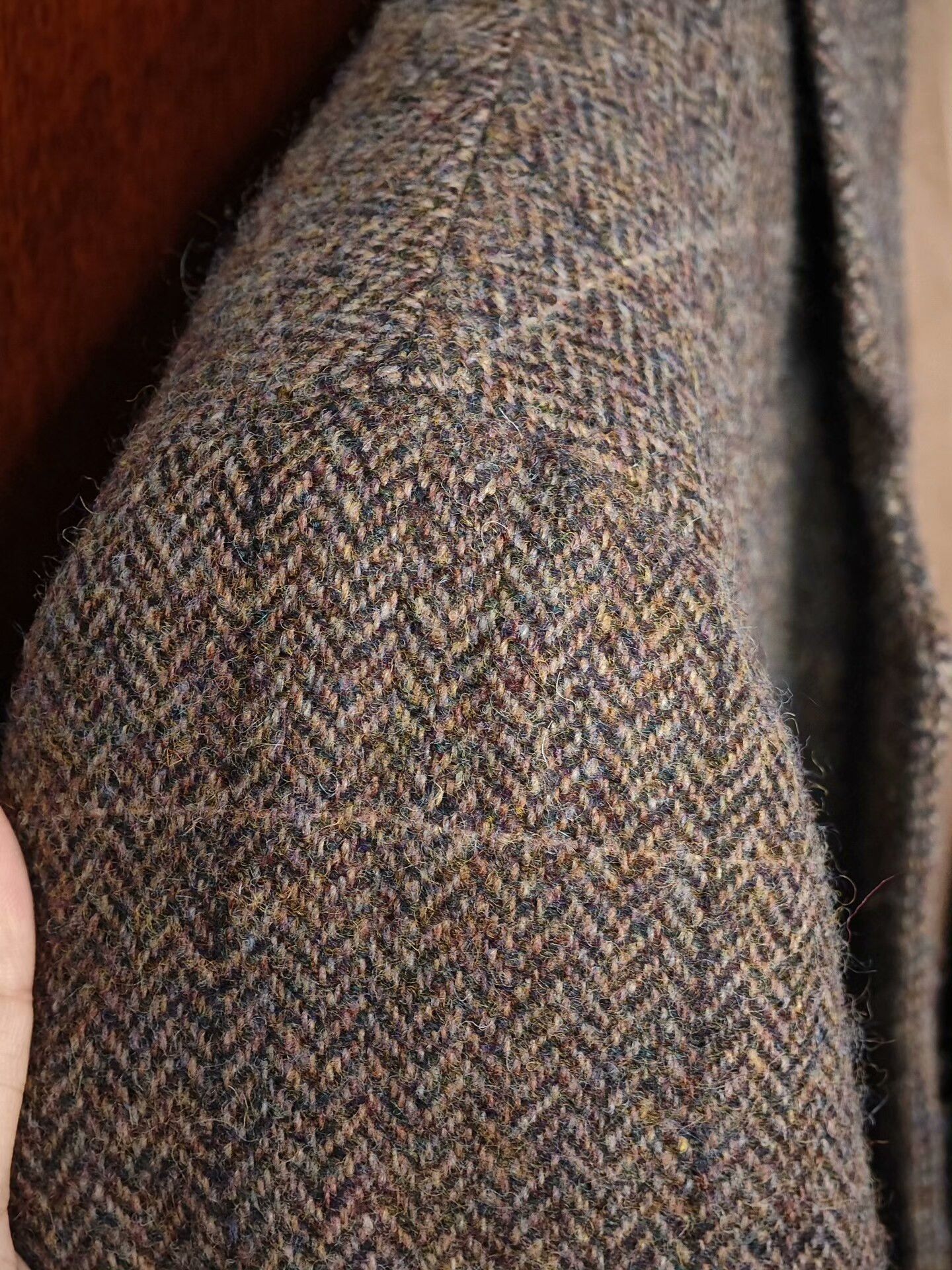 Brooks Brothers Brown Houndstooth Wool Half-Lined Blazer Size US M / EU 48-50 / 2 - 3 Thumbnail