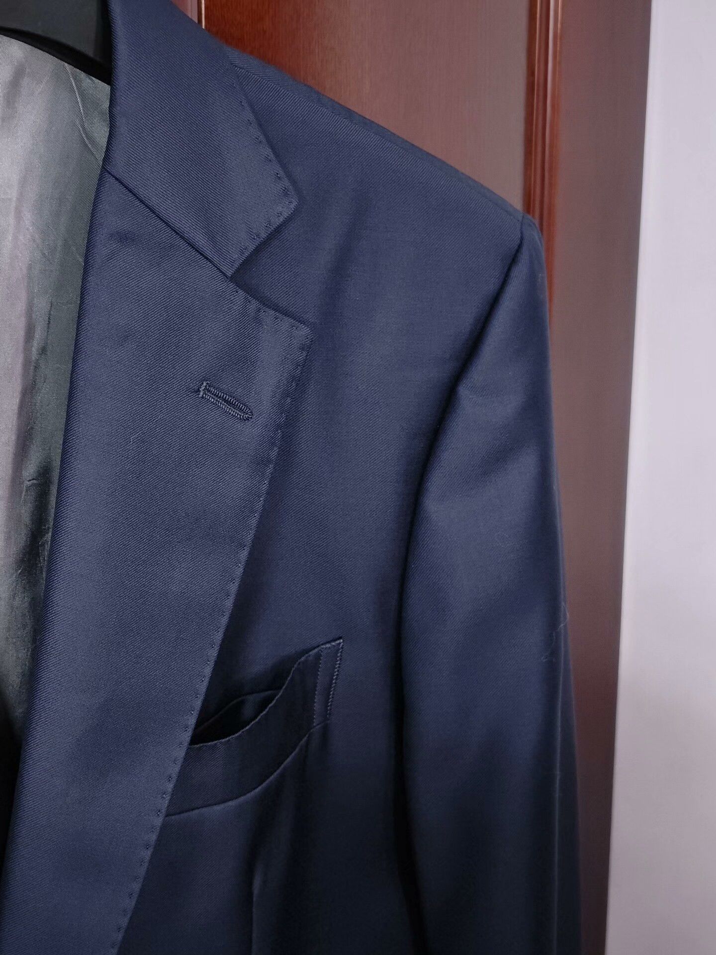 SCABAL Scabal Half-Canvas Wool Blazer Size US L / EU 52-54 / 3 - 2 Thumbnail