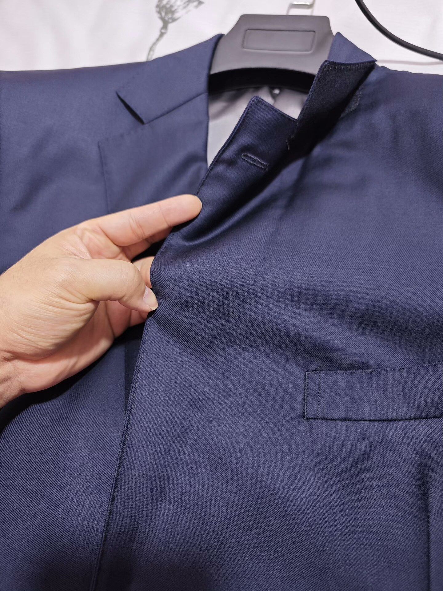 SCABAL Scabal Half-Canvas Wool Blazer Size US L / EU 52-54 / 3 - 6 Thumbnail