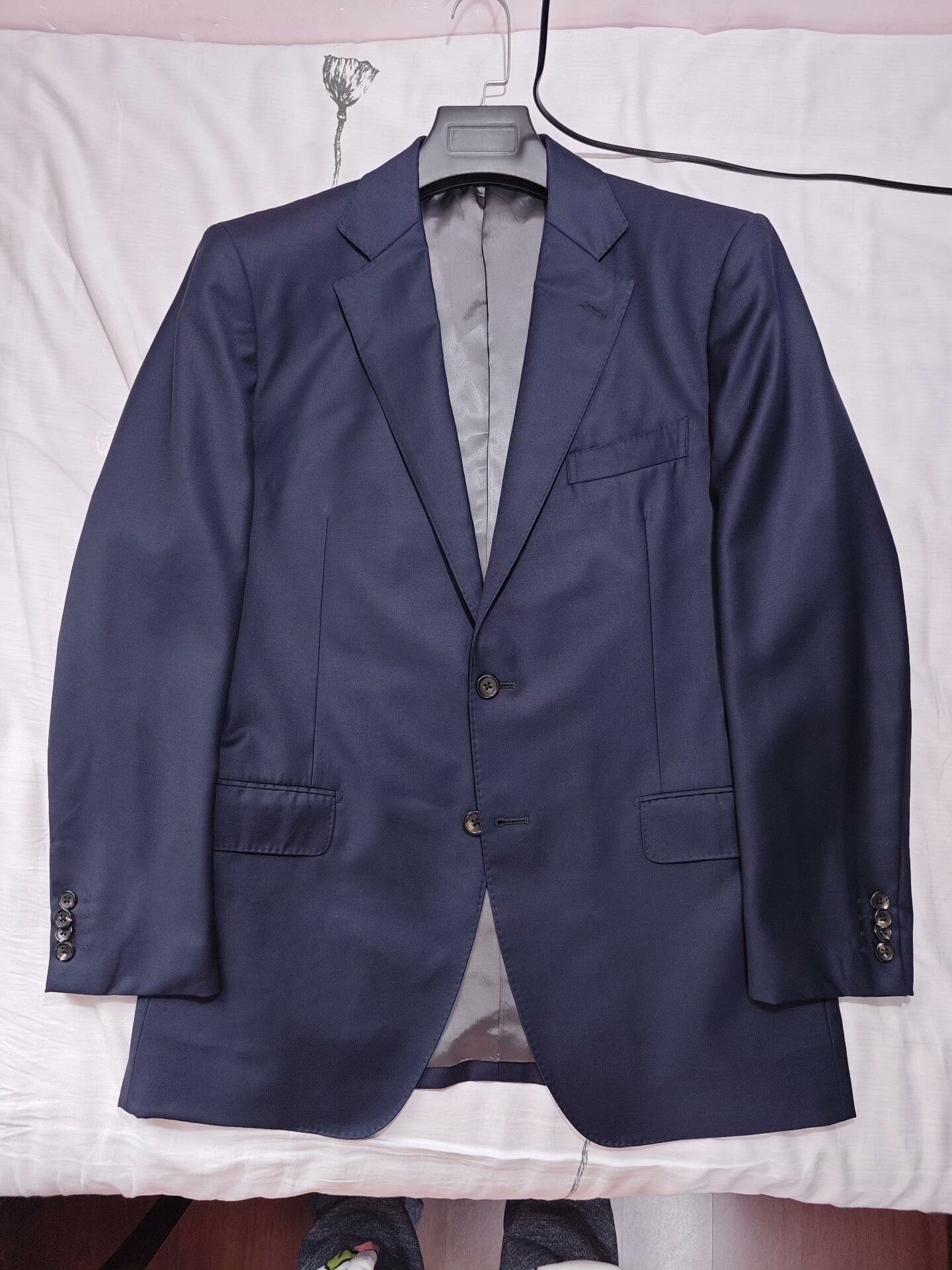 SCABAL Scabal Half-Canvas Wool Blazer Size US L / EU 52-54 / 3 - 5 Thumbnail