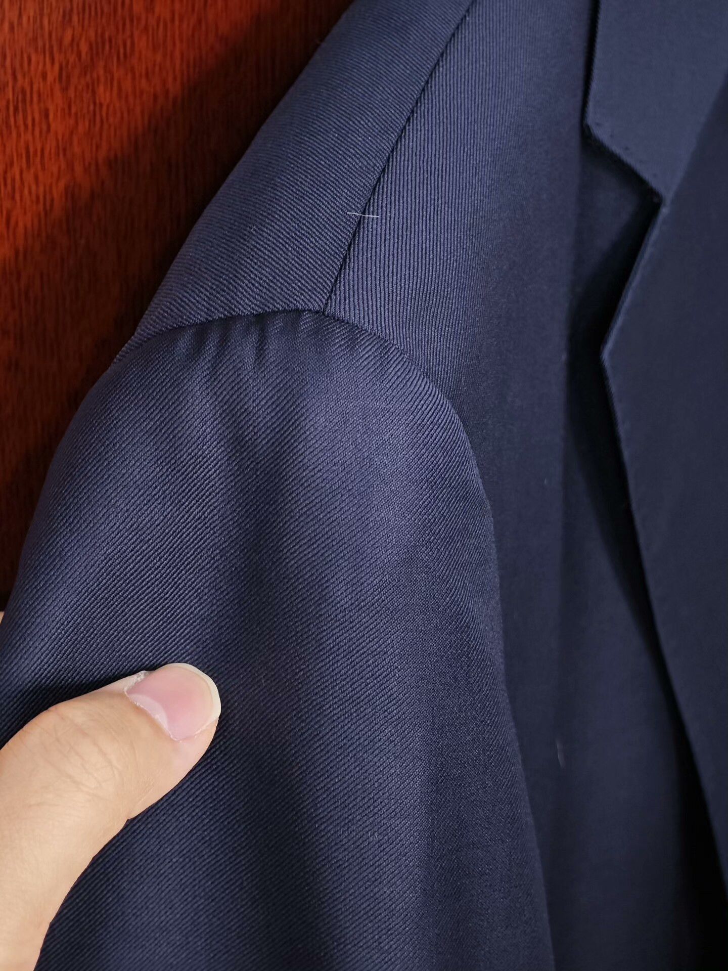 SCABAL Scabal Half-Canvas Wool Blazer Size US L / EU 52-54 / 3 - 3 Thumbnail