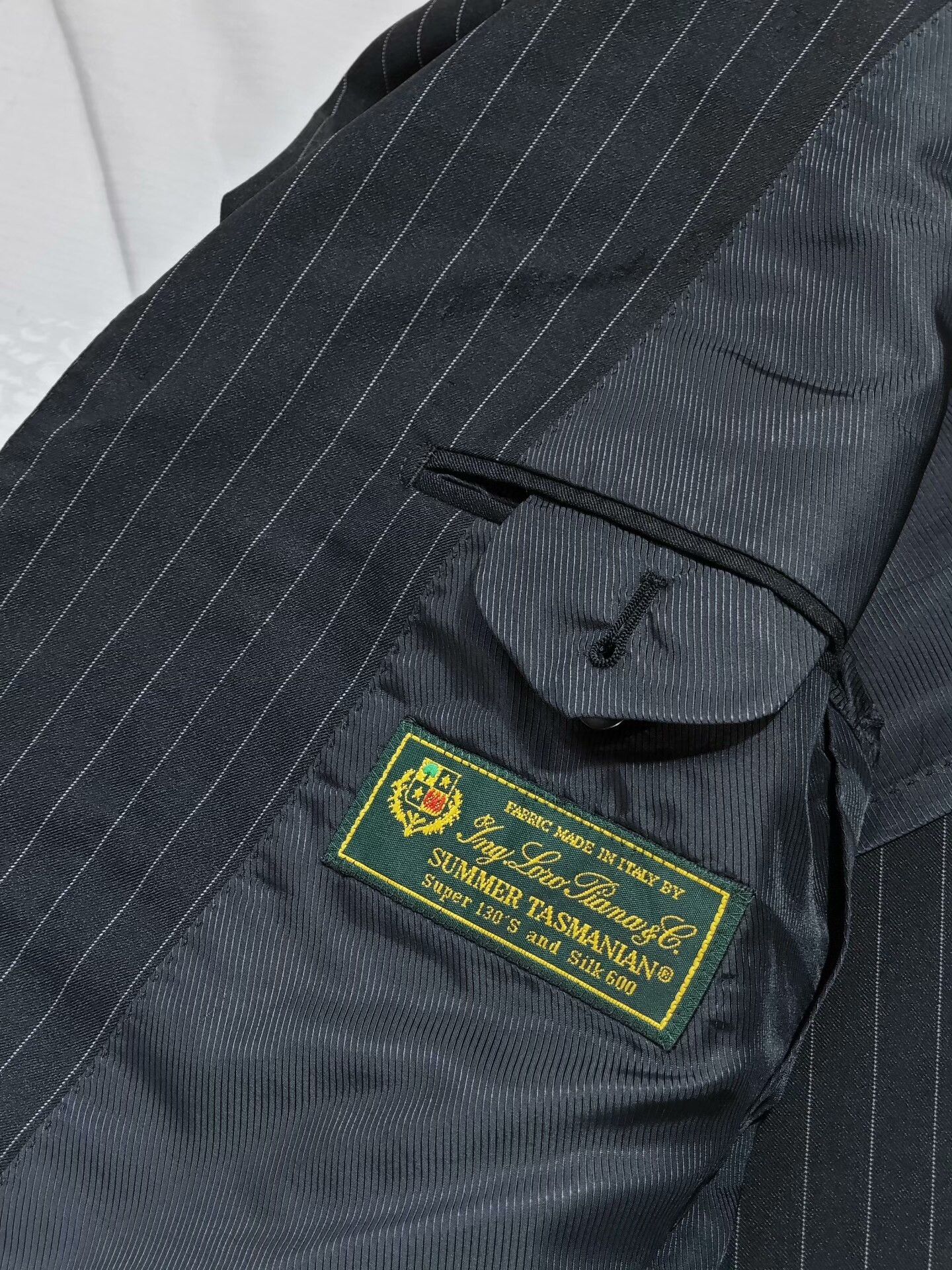 Loro Piana Italian Loro Piana Wool Silk Custom Suit Size US M / EU 48-50 / 2 - 7 Thumbnail
