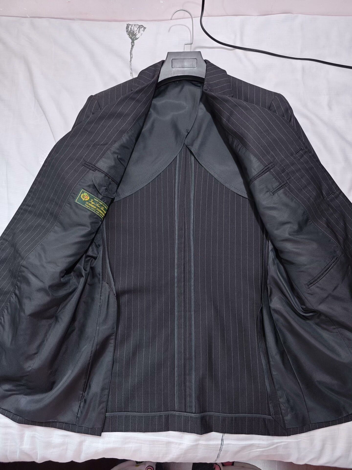 Loro Piana Italian Loro Piana Wool Silk Custom Suit Size US M / EU 48-50 / 2 - 6 Thumbnail