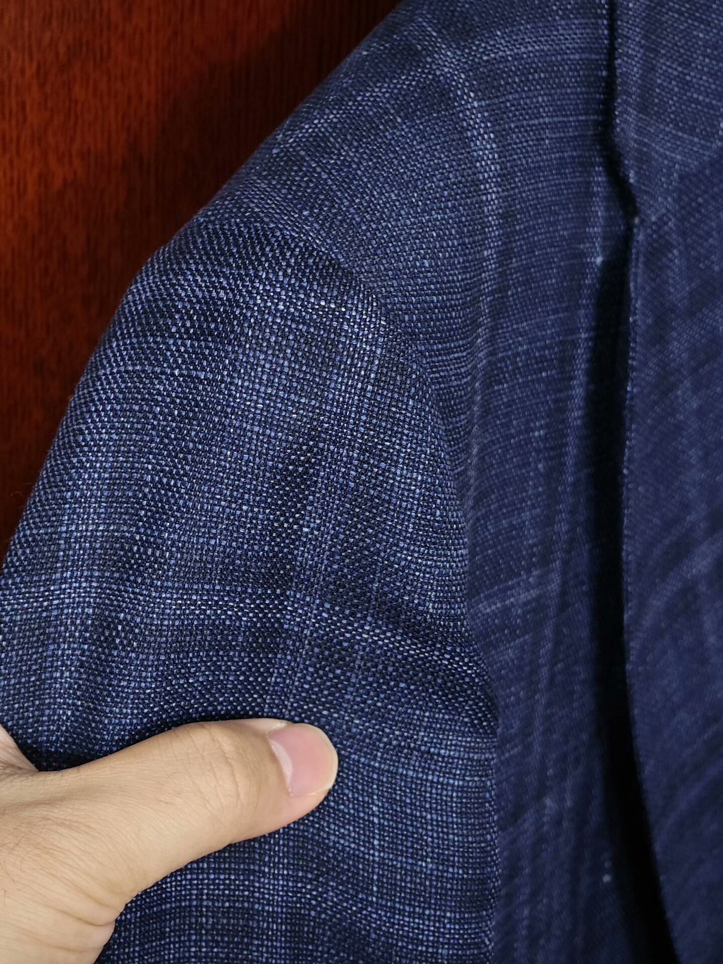Loro Piana Italian Linen Blend Tailored Suit Jacket Size US S / EU 44-46 / 1 - 3 Thumbnail