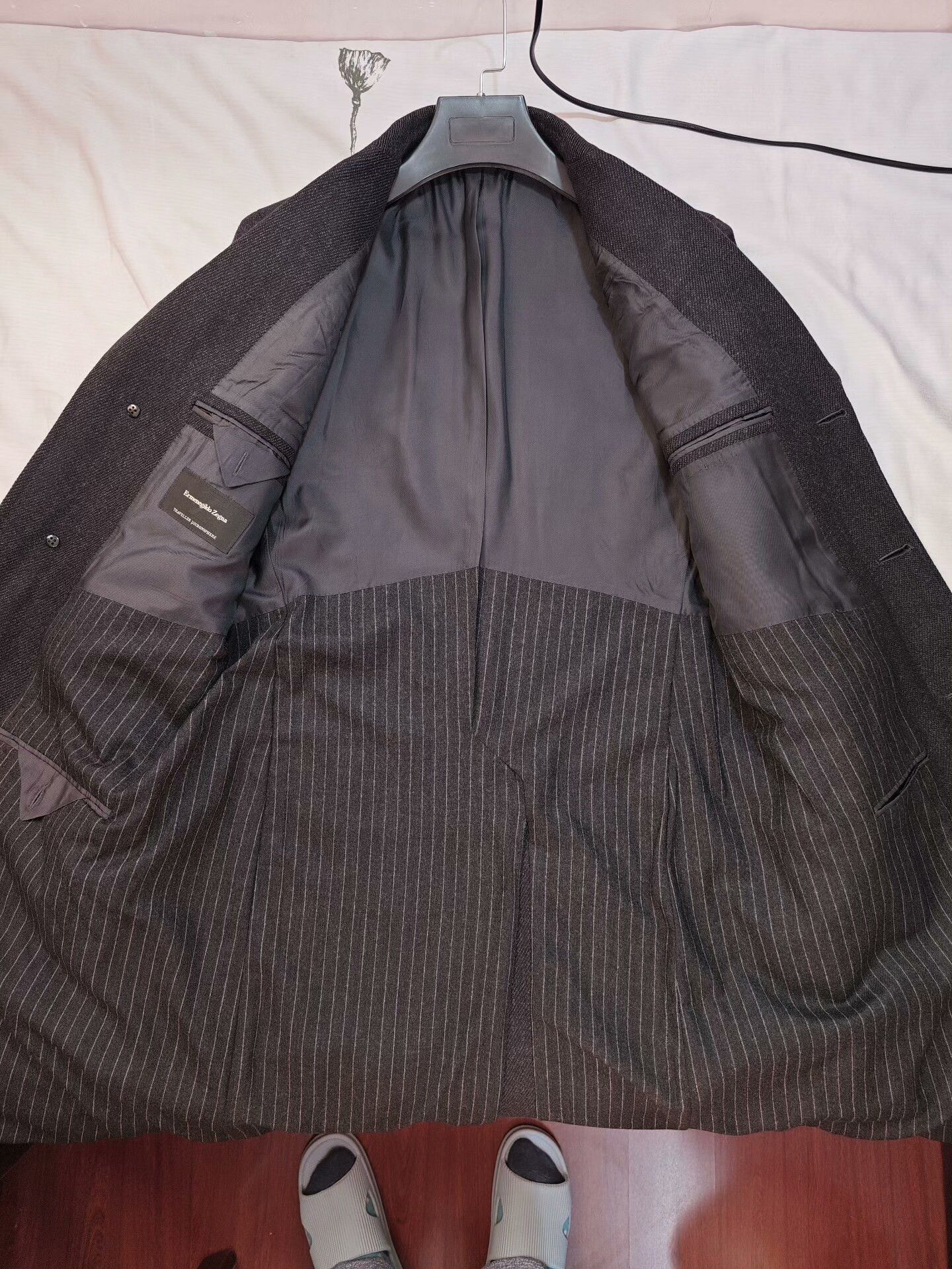 Ermenegildo Zegna Zegna Chester Coat with Cashmere Blend Size US S / EU 44-46 / 1 - 6 Thumbnail