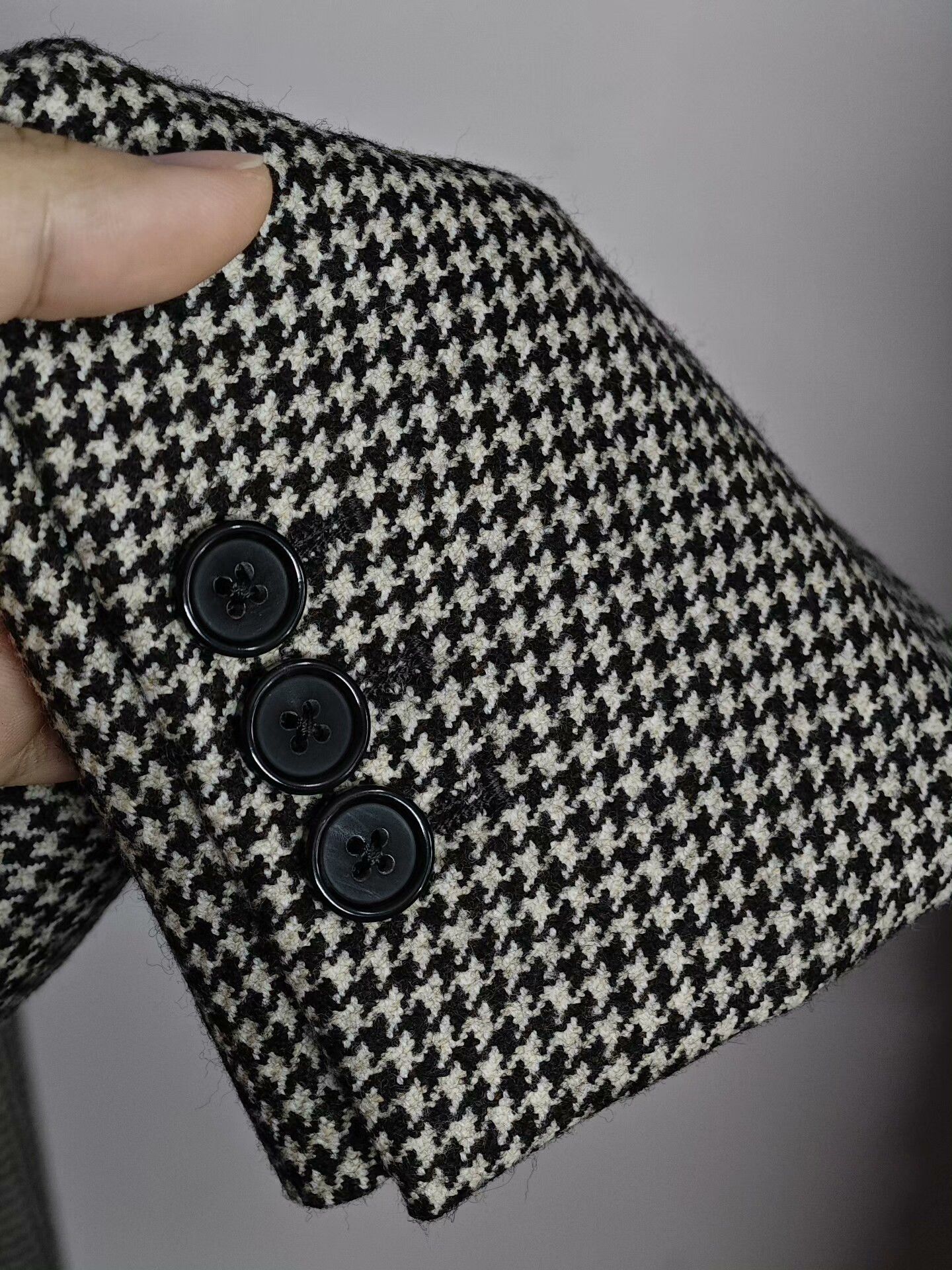 Cifonelli Cifonelli Italian Wool Blend Double-Breasted Coat Size US M / EU 48-50 / 2 - 3 Thumbnail