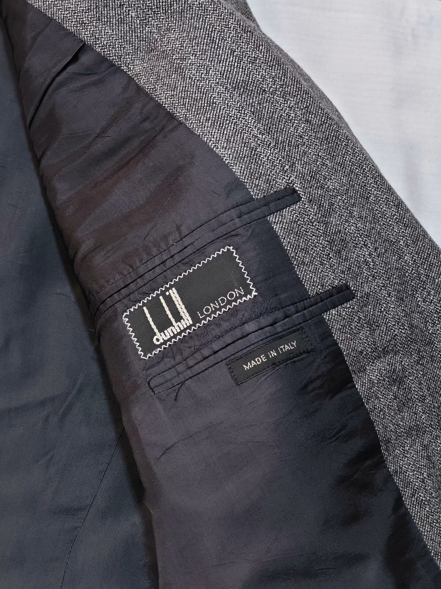 Alfred Dunhill Dunhill Italian Wool Blazer Jacket Size US L / EU 52-54 / 3 - 7 Thumbnail