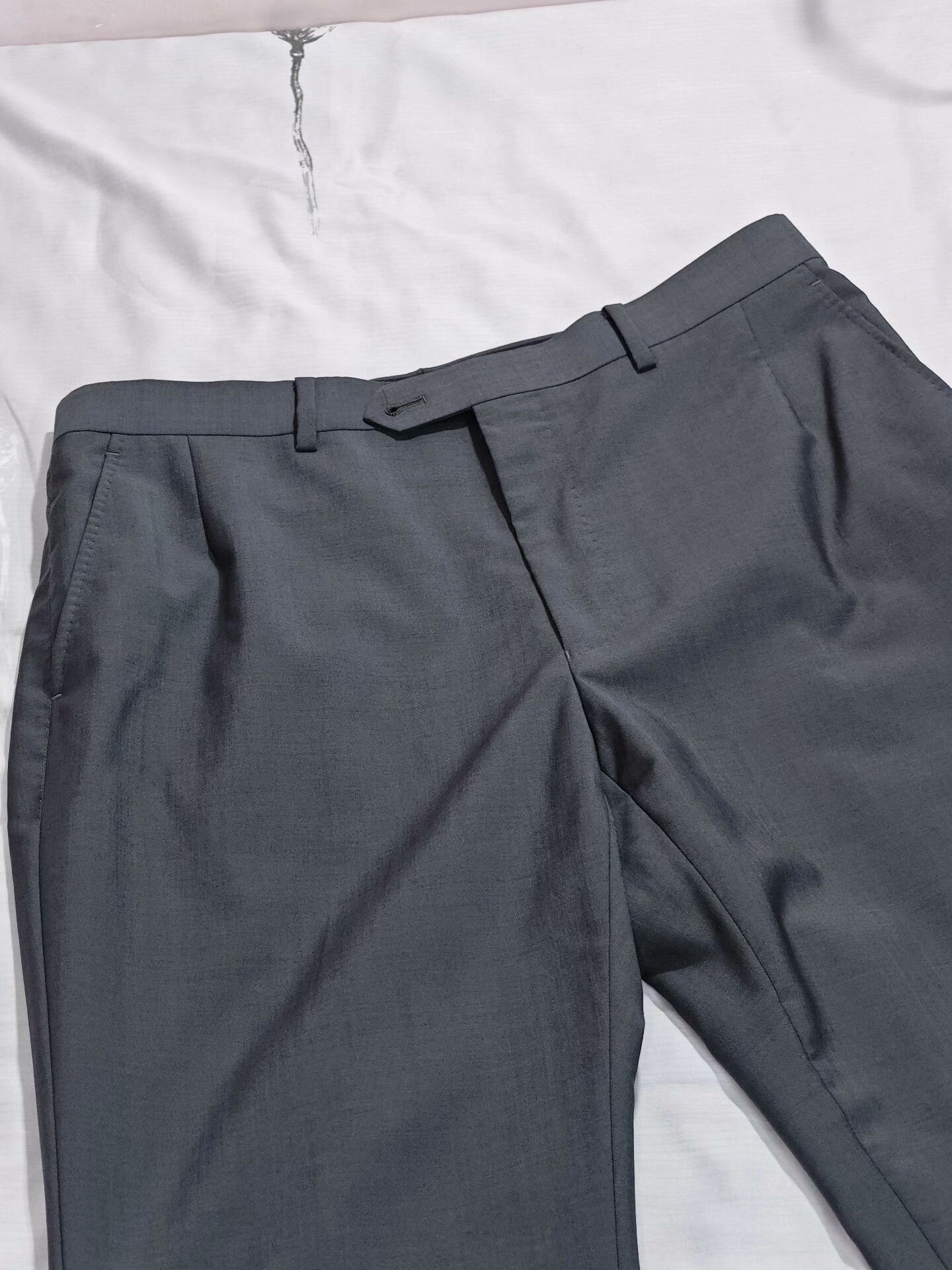 Holland & Sherry Custom Holland Sherry Wool Trousers Size US 34 / EU 50 - 4 Thumbnail