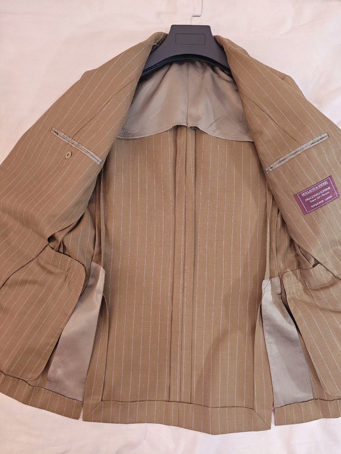 Holland & Sherry Custom Holland Sherry Wool Suit Size US S / EU 44-46 / 1 - 6 Thumbnail