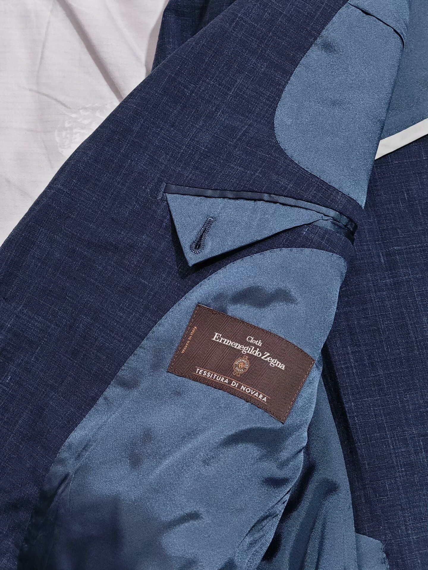 Ermenegildo Zegna Custom Zegna Novara Suit Jacket Size US M / EU 48-50 / 2 - 7 Thumbnail