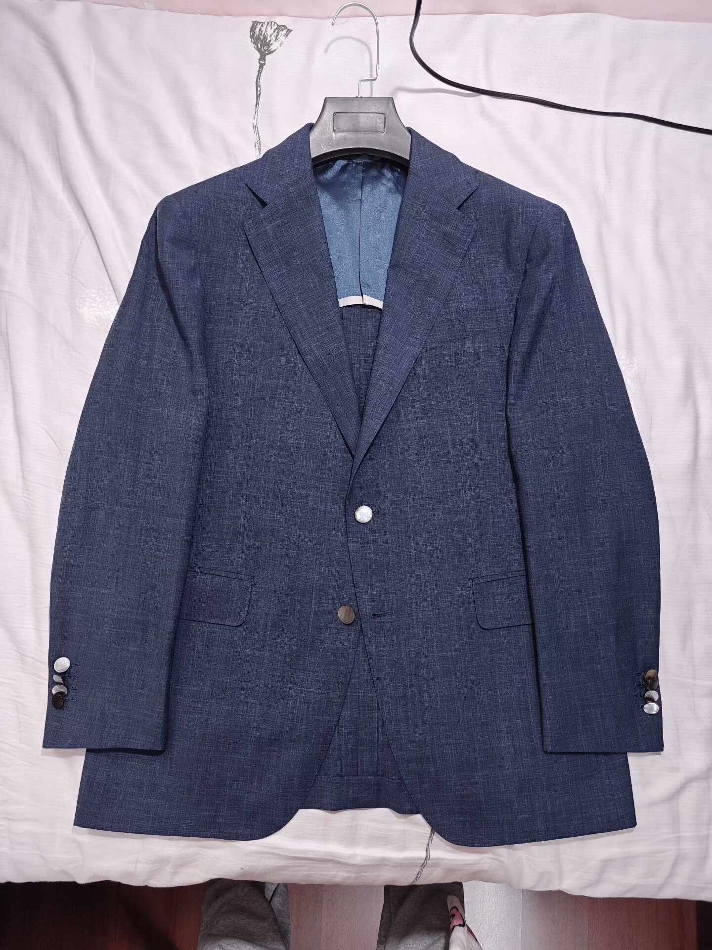 Ermenegildo Zegna Custom Zegna Novara Suit Jacket Size US M / EU 48-50 / 2 - 5 Thumbnail