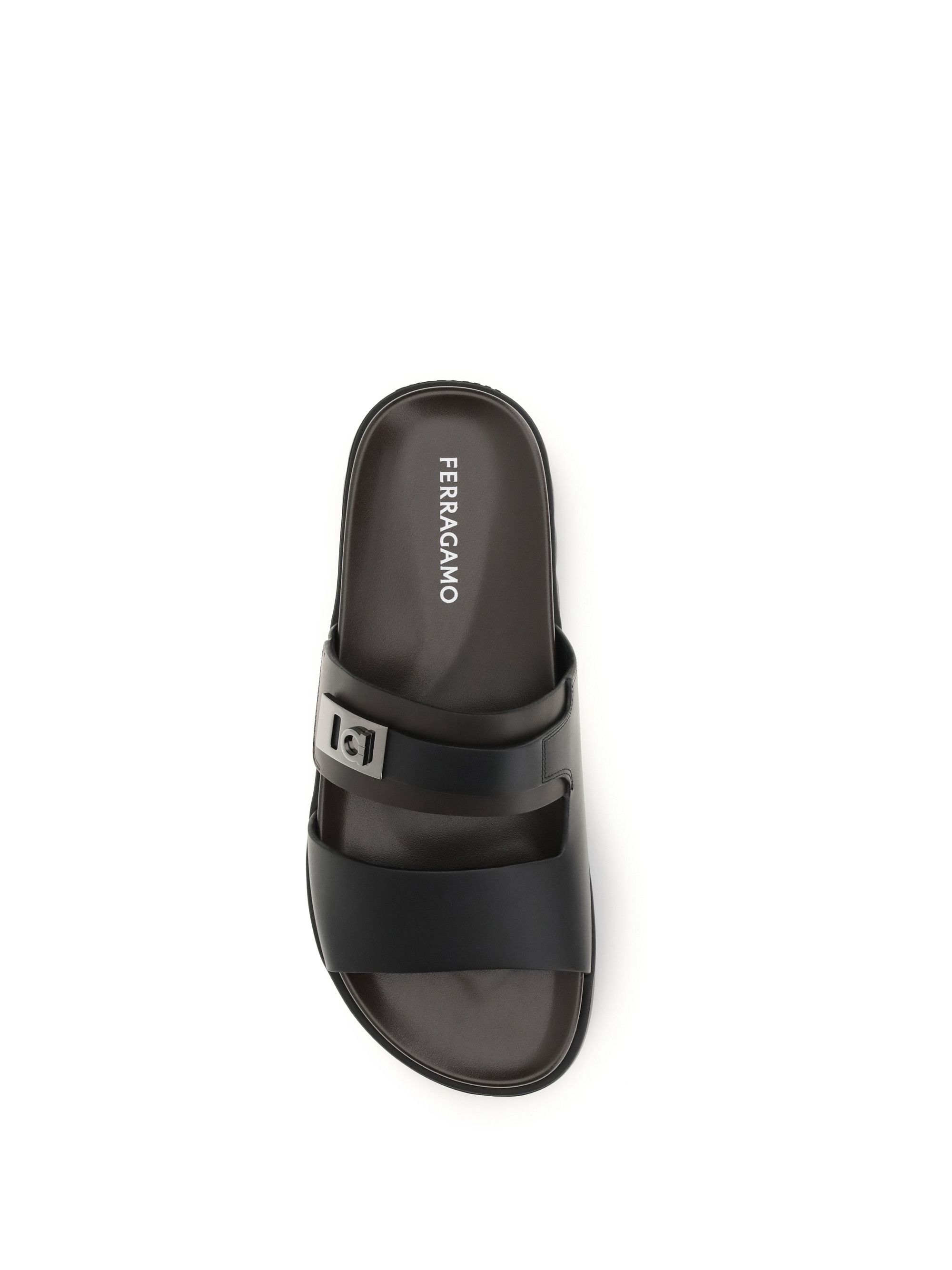 Salvatore Ferragamo Double-strap leather Sandals Size US 5 / EU 37 - 4 Thumbnail