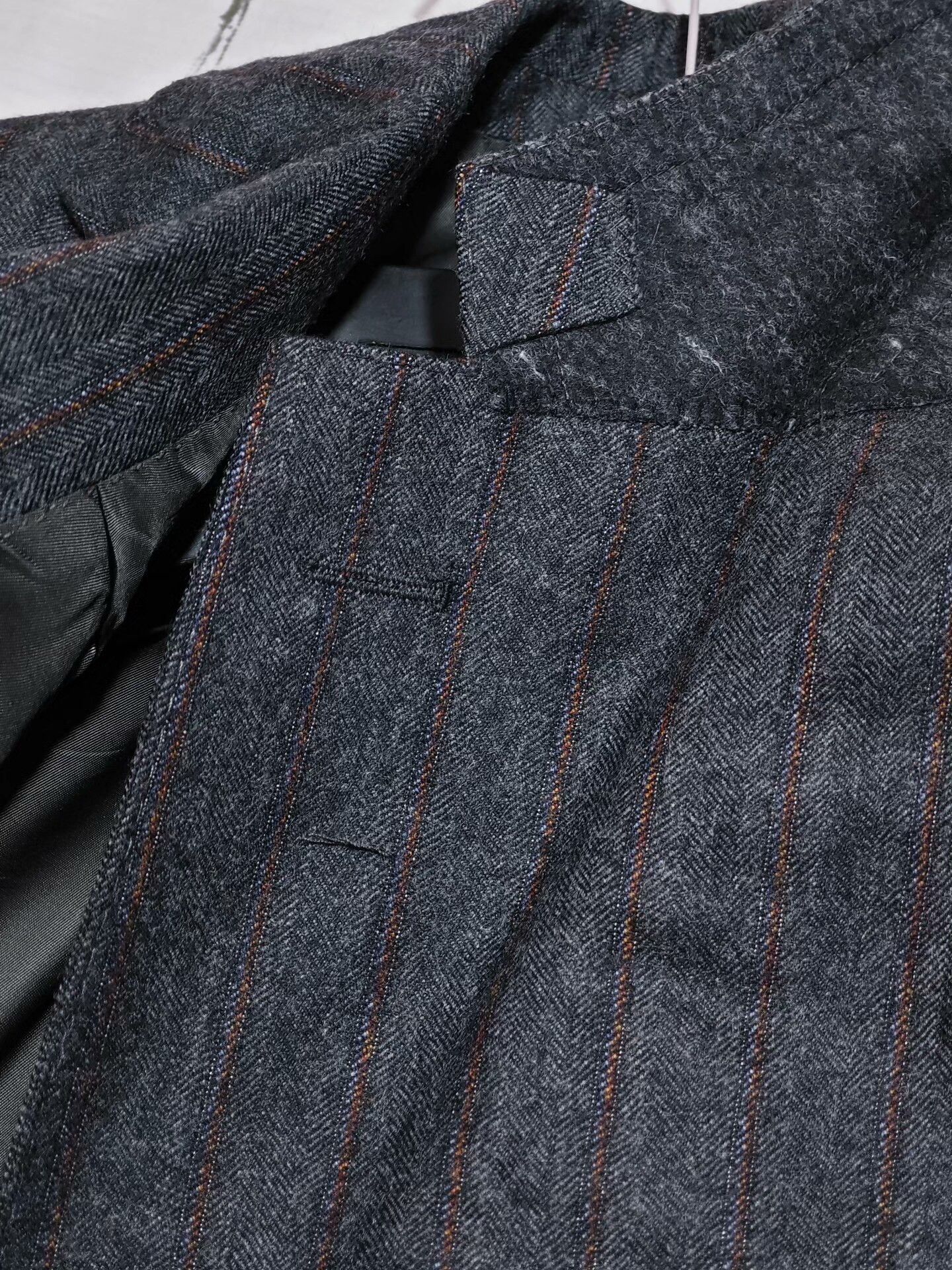 Alfred Dunhill Dunhill Italian Wool Blazer with Stripes Size US M / EU 48-50 / 2 - 4 Thumbnail