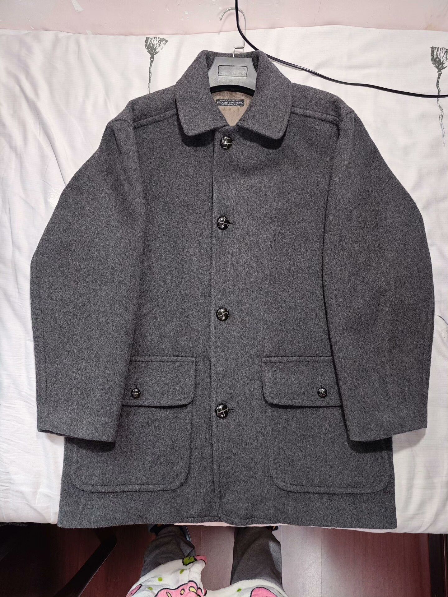 Brooks Brothers Brooks Brothers Wool Blend Overcoat Size US M / EU 48-50 / 2 - 5 Thumbnail