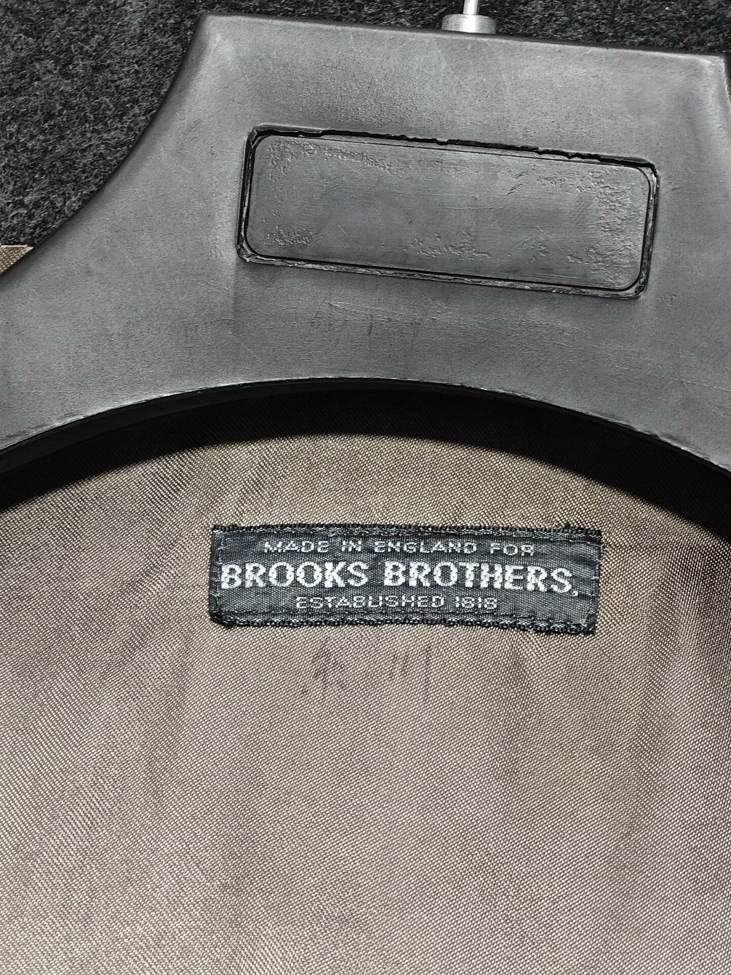 Brooks Brothers Brooks Brothers Wool Blend Overcoat Size US M / EU 48-50 / 2 - 7 Thumbnail