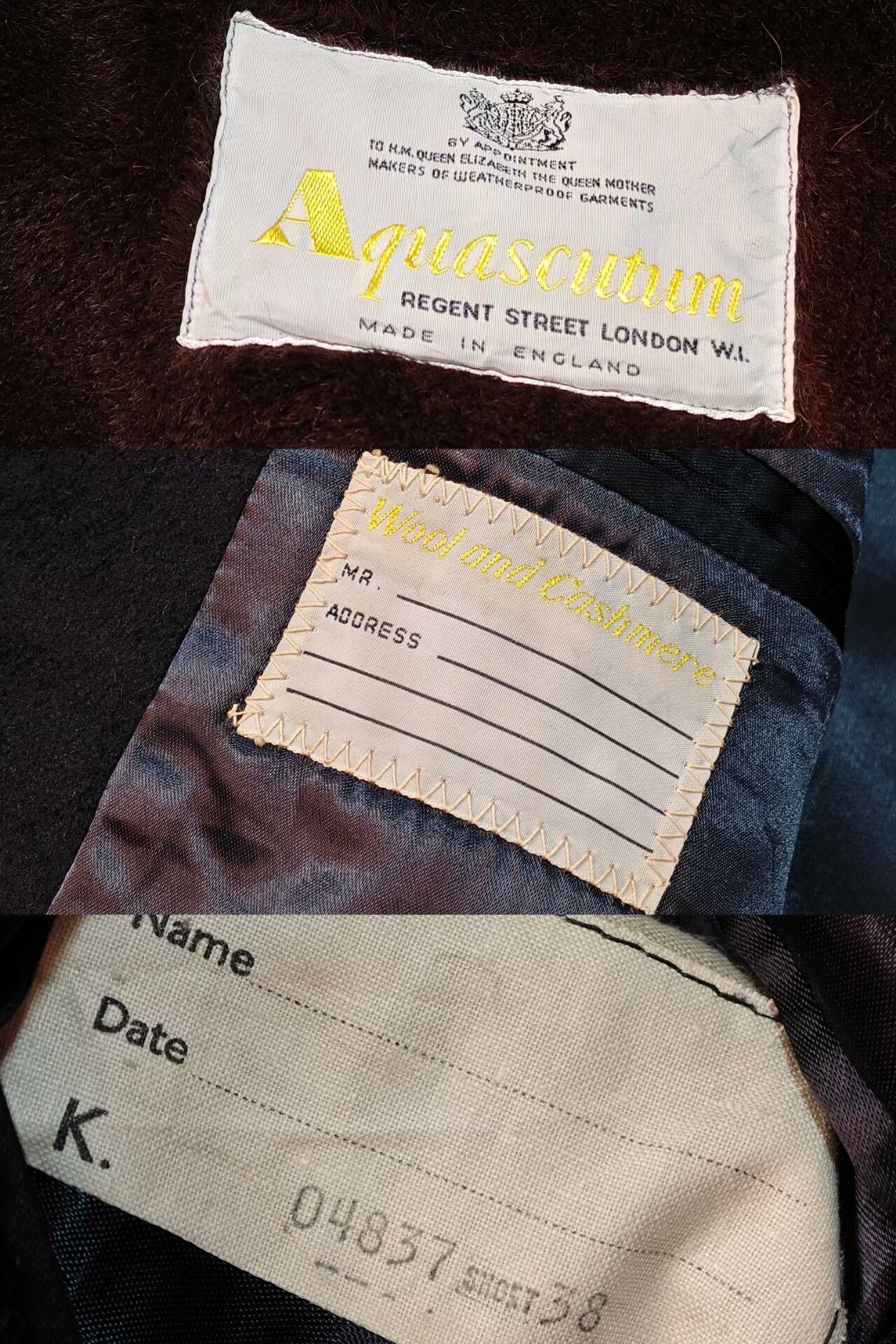 Aquascutum Aquascutum Bespoke Wool Cashmere Coat Size US M / EU 48-50 / 2 - 7 Thumbnail