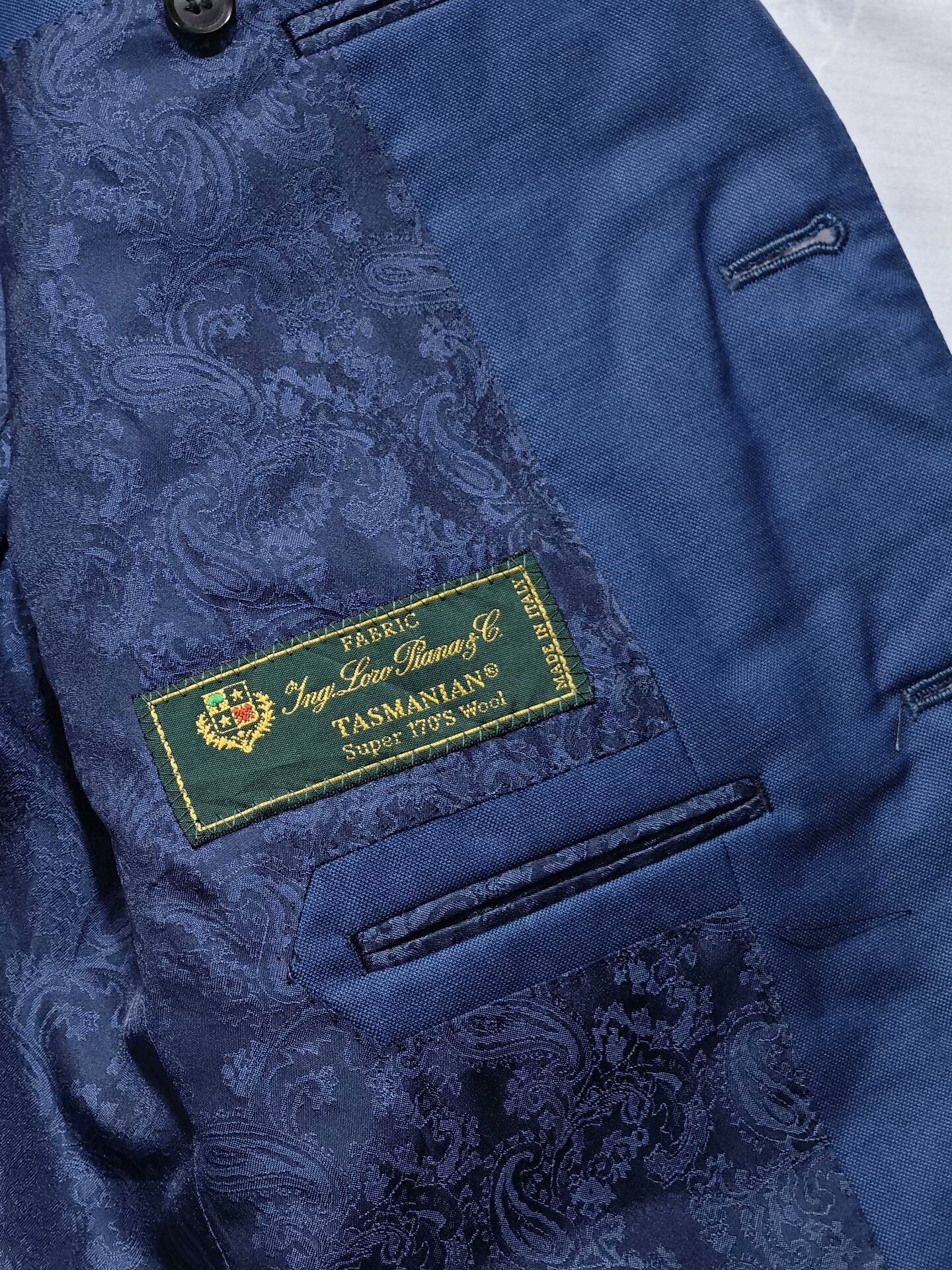 Loro Piana Custom Italian Wool Suit by Loro Piana Size US S / EU 44-46 / 1 - 7 Thumbnail