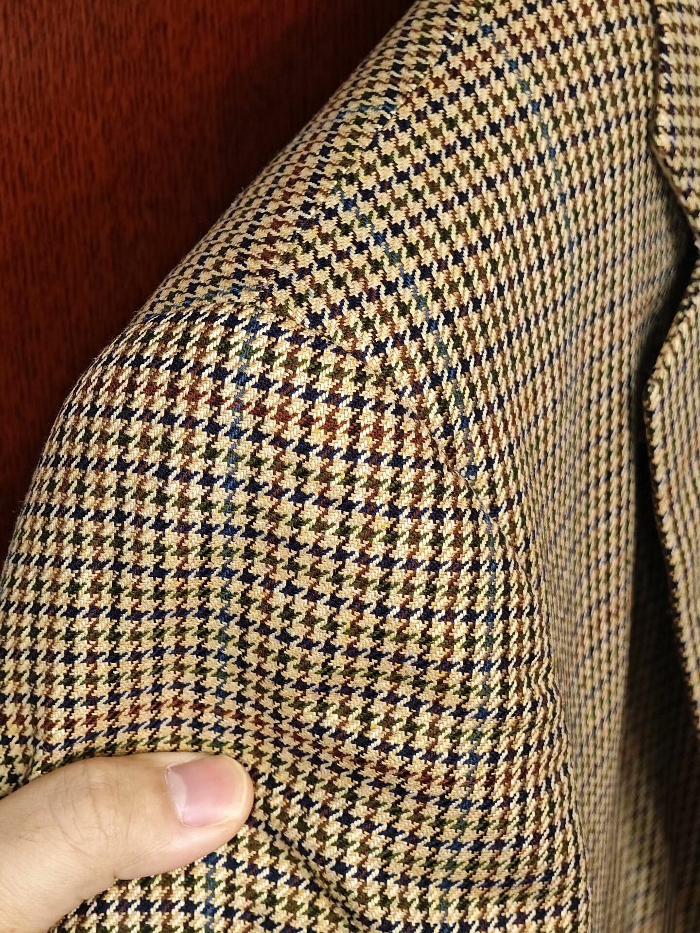 Lands' End Lands' End Silk Wool Blazer Size US L / EU 52-54 / 3 - 3 Thumbnail