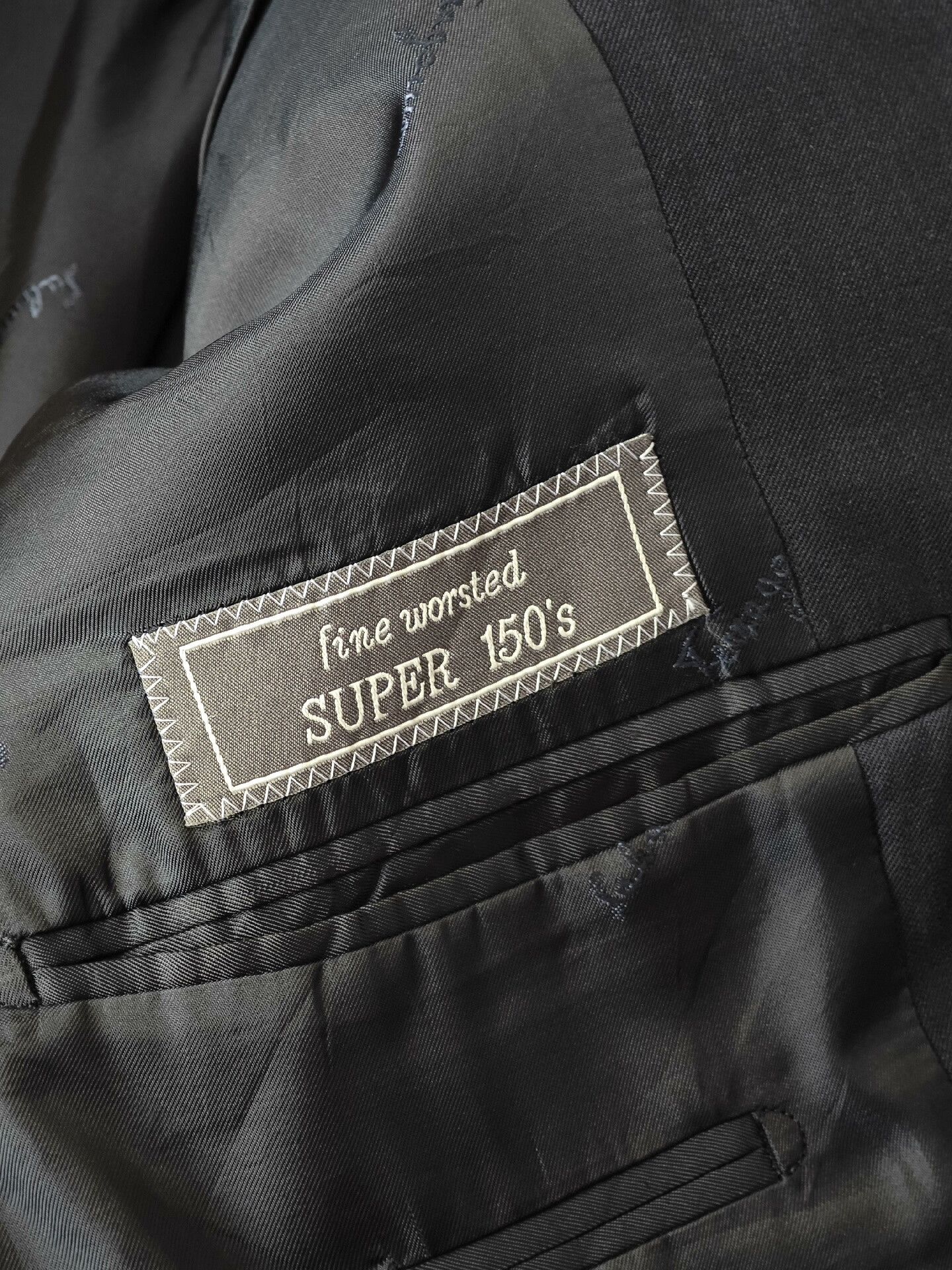 Salvatore Ferragamo Salvatore Ferragamo Navy Wool Suit Jacket Size US M / EU 48-50 / 2 - 6 Thumbnail