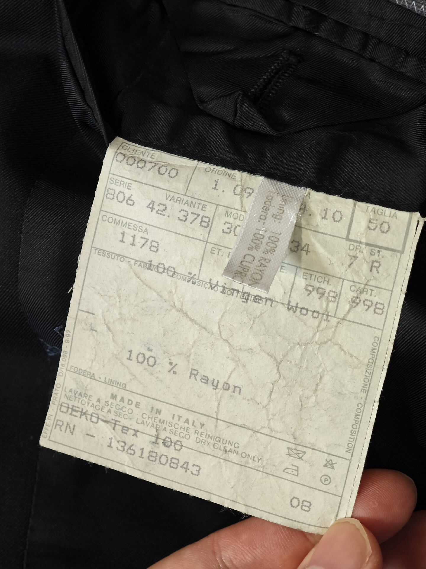 Salvatore Ferragamo Salvatore Ferragamo Navy Wool Suit Jacket Size US M / EU 48-50 / 2 - 7 Thumbnail