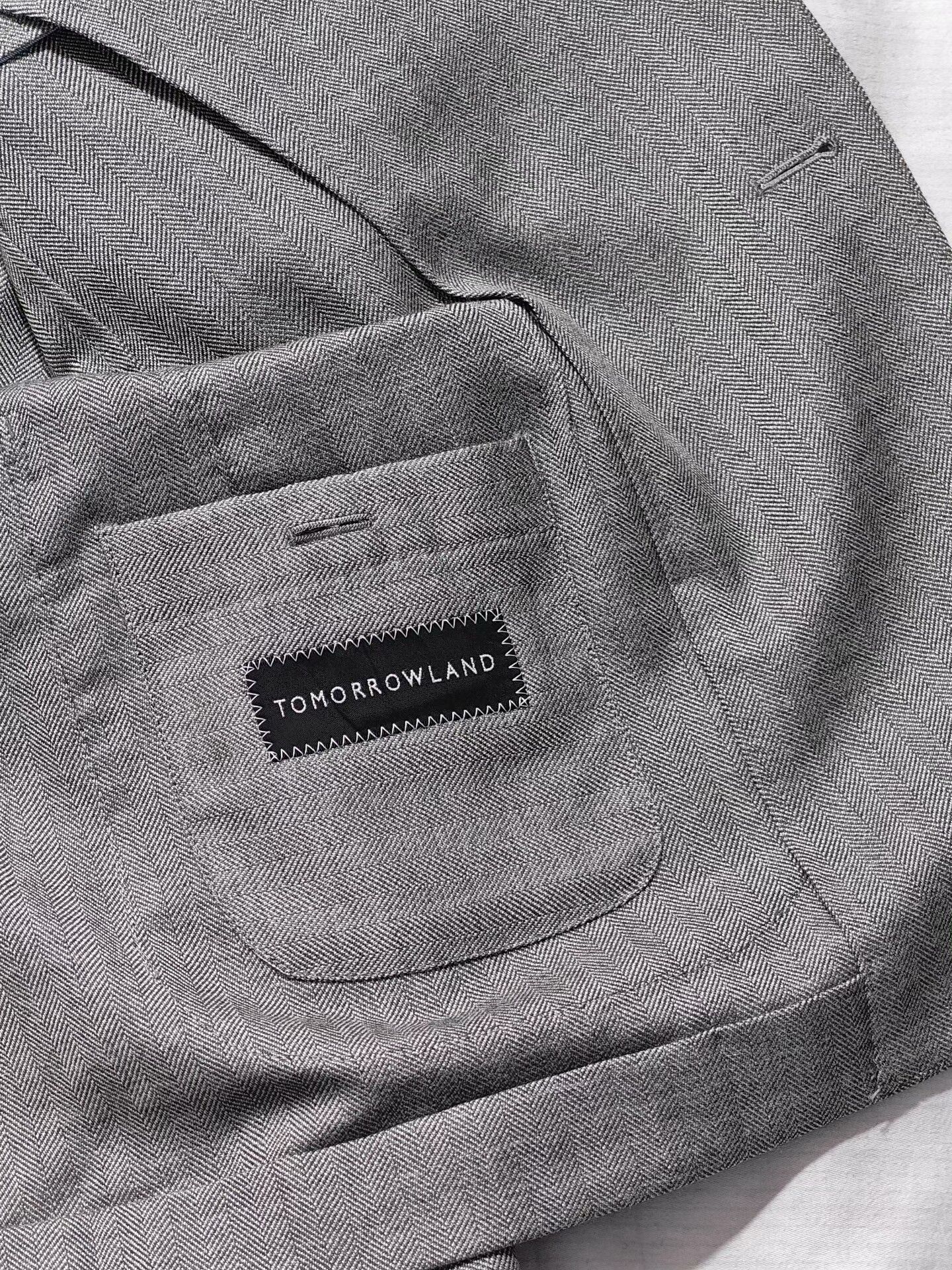 Luciano Barbera Italian Carlo Barbera Wool Silk Blazer Size US S / EU 44-46 / 1 - 8 Thumbnail