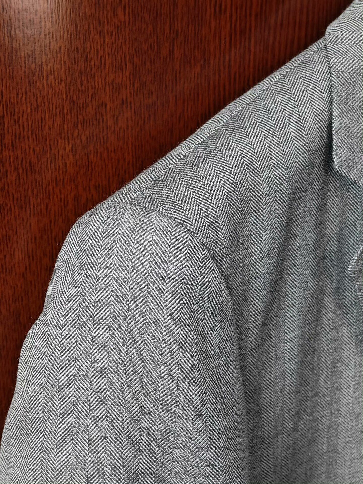 Luciano Barbera Italian Carlo Barbera Wool Silk Blazer Size US S / EU 44-46 / 1 - 3 Thumbnail
