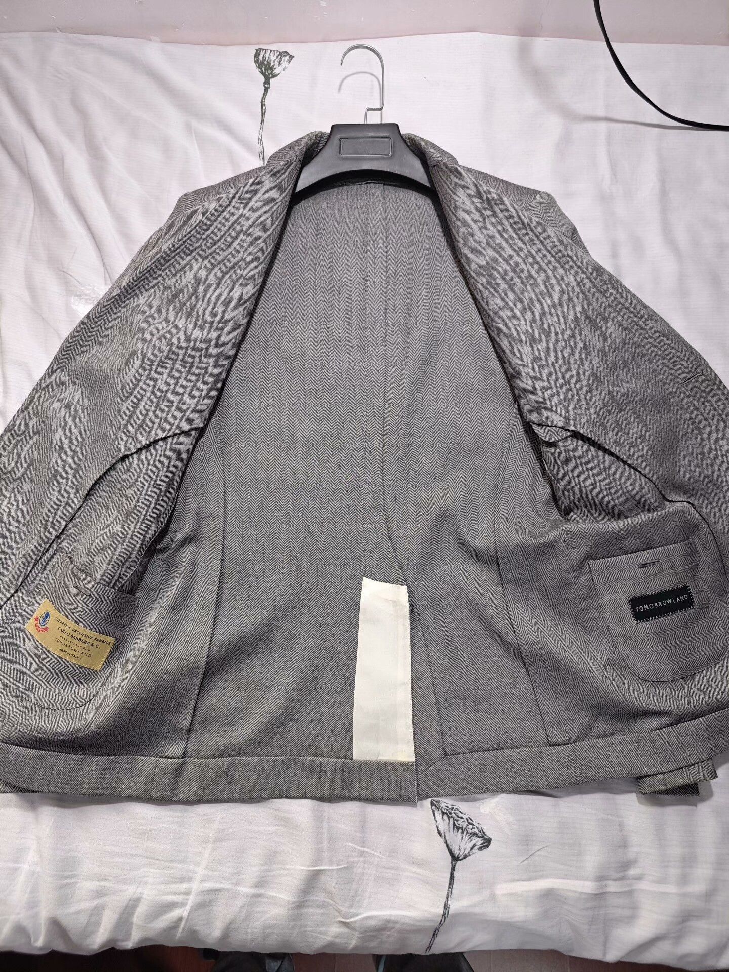 Luciano Barbera Italian Carlo Barbera Wool Silk Blazer Size US S / EU 44-46 / 1 - 6 Thumbnail