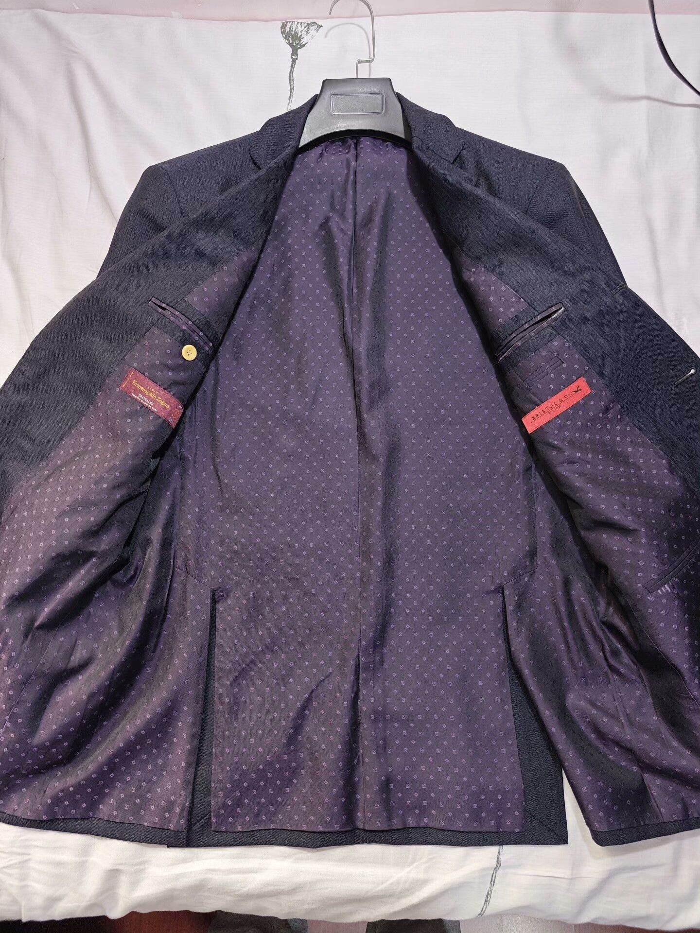 Ermenegildo Zegna Zegna Wool Linen Custom Suit Size US M / EU 48-50 / 2 - 6 Thumbnail