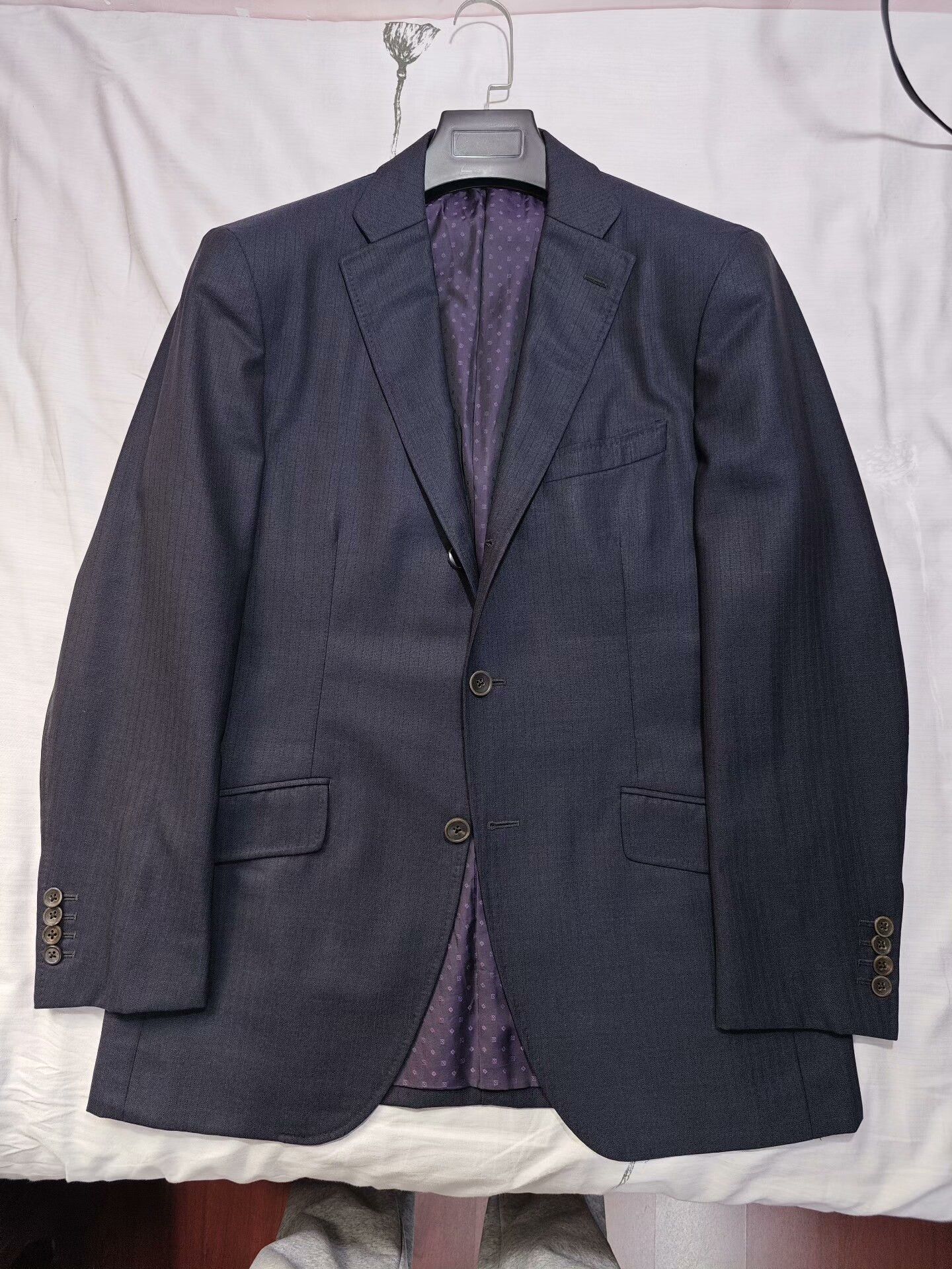 Ermenegildo Zegna Zegna Wool Linen Custom Suit Size US M / EU 48-50 / 2 - 5 Thumbnail