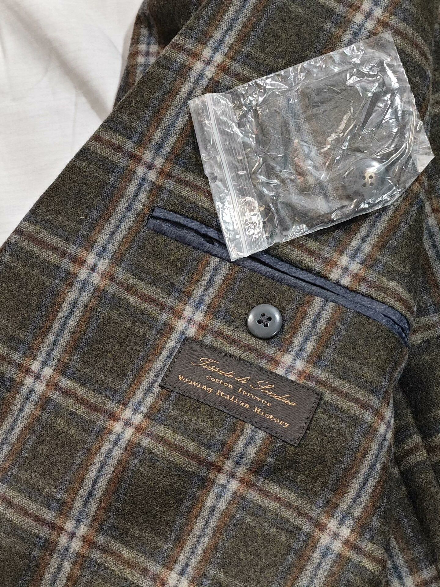 SARTORIO Italian Wool Casual Custom Suit Size US L / EU 52-54 / 3 - 7 Thumbnail