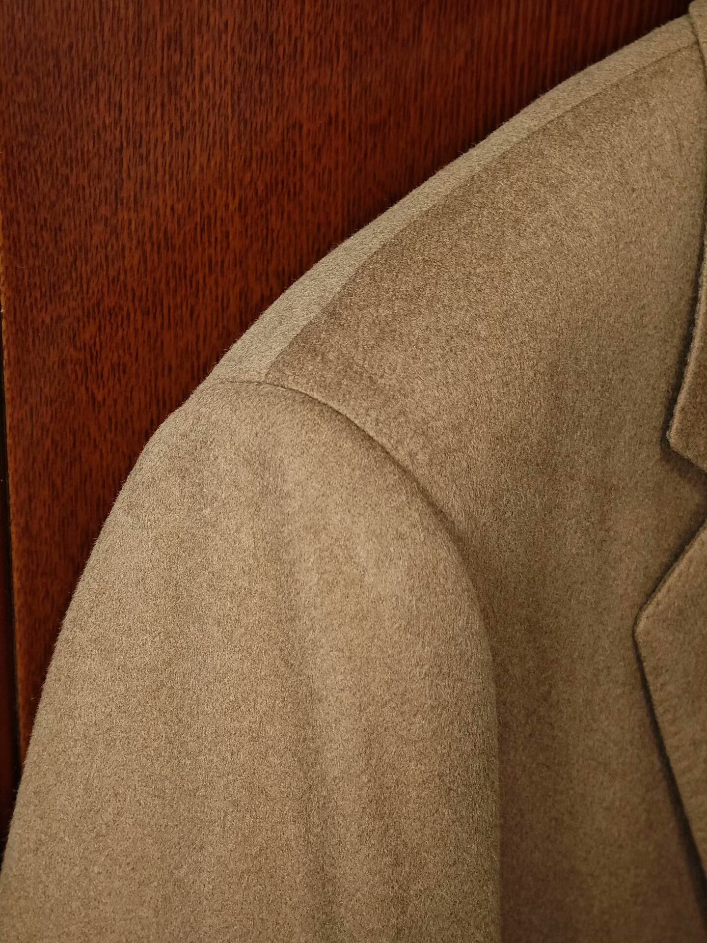 Lanvin Lanvin Camel Cashmere Blazer Size US L / EU 52-54 / 3 - 3 Thumbnail
