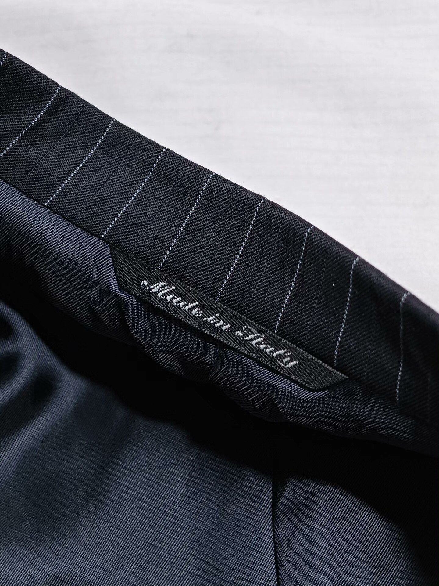 Canali Italian Wool Blazer with Pinstripes Size US M / EU 48-50 / 2 - 9 Thumbnail