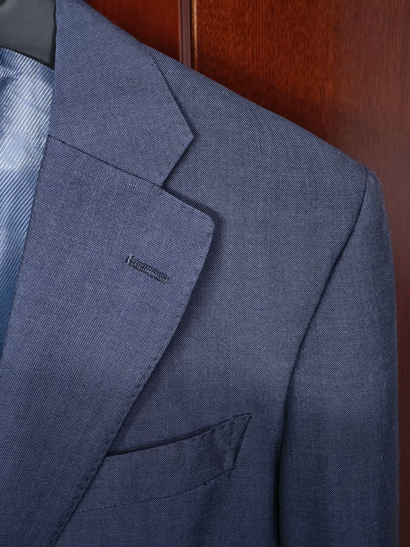 Ermenegildo Zegna Italian Zegna Mohair Blend Suit Jacket Size US S / EU 44-46 / 1 - 2 Thumbnail