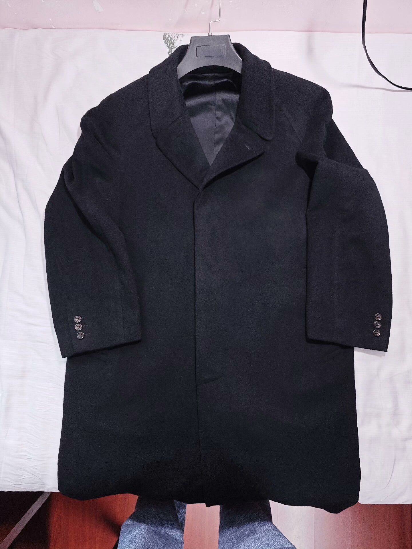 MooRER Custom Wool Blend Coat by Moorbrook Size US M / EU 48-50 / 2 - 6 Thumbnail