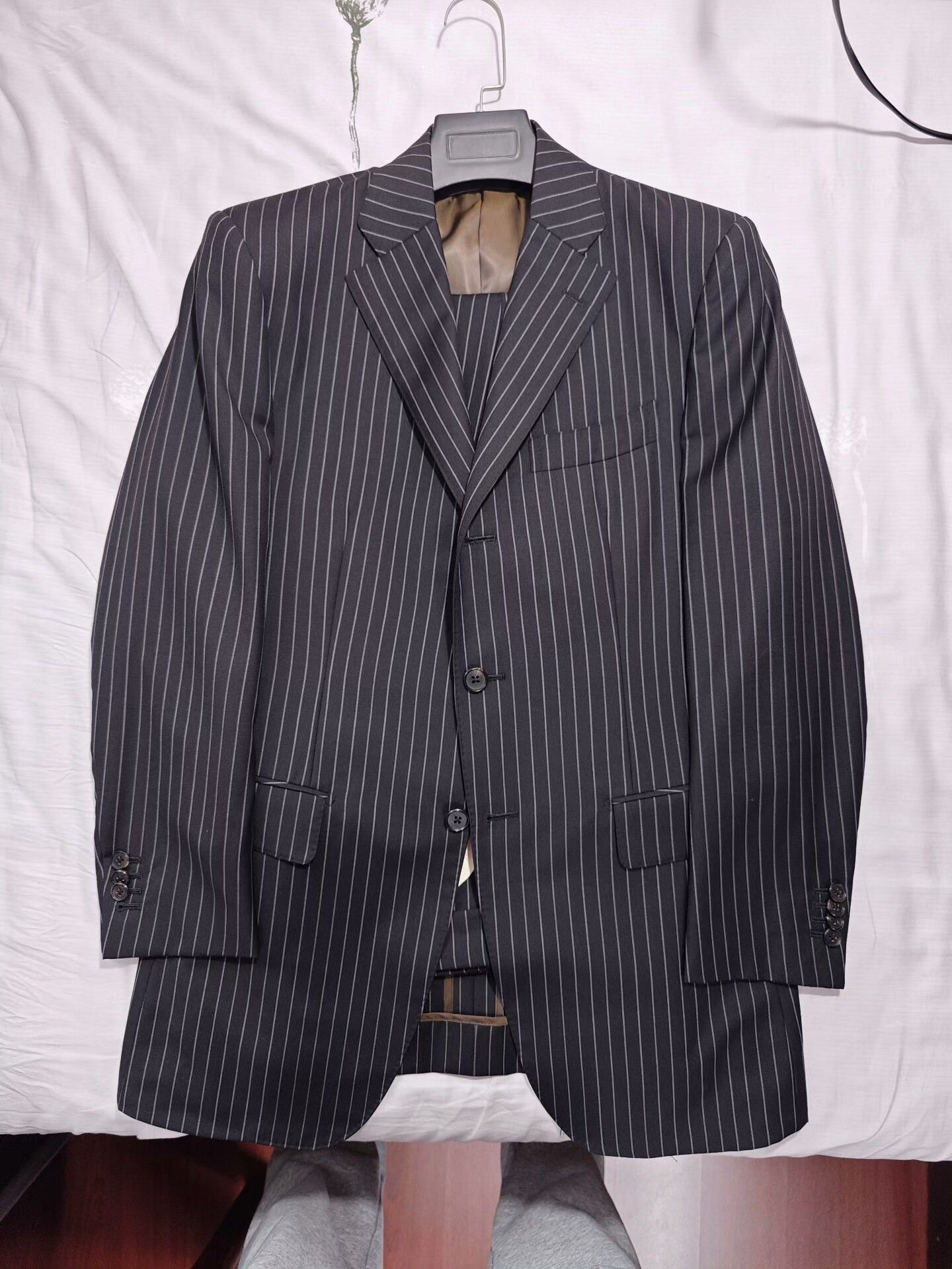 Ermenegildo Zegna Custom Zegna Wool Linen Suit Set Size US M / EU 48-50 / 2 - 5 Thumbnail