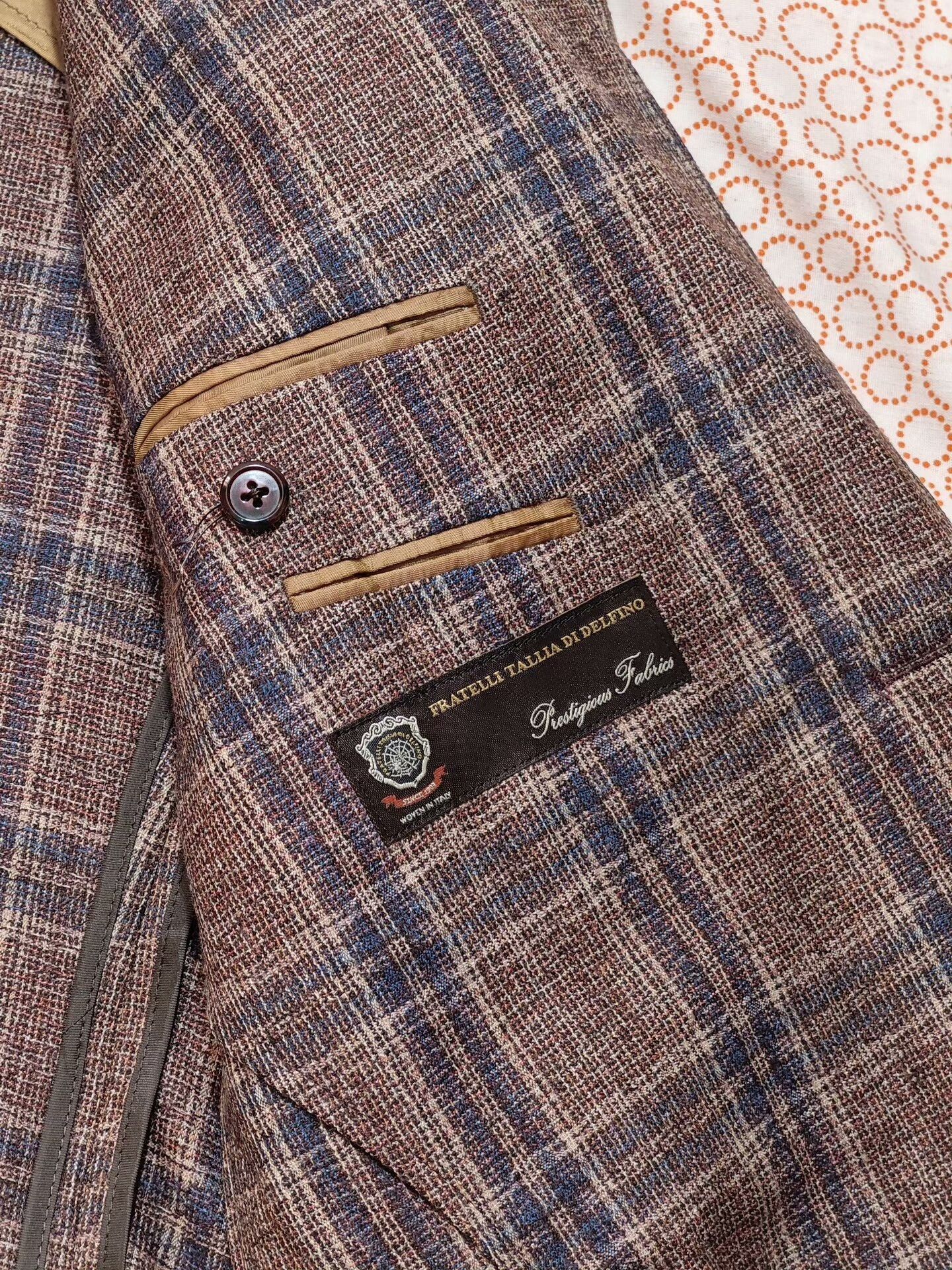 Tallia Custom Italian Wool Blazer Size US M / EU 48-50 / 2 - 7 Thumbnail