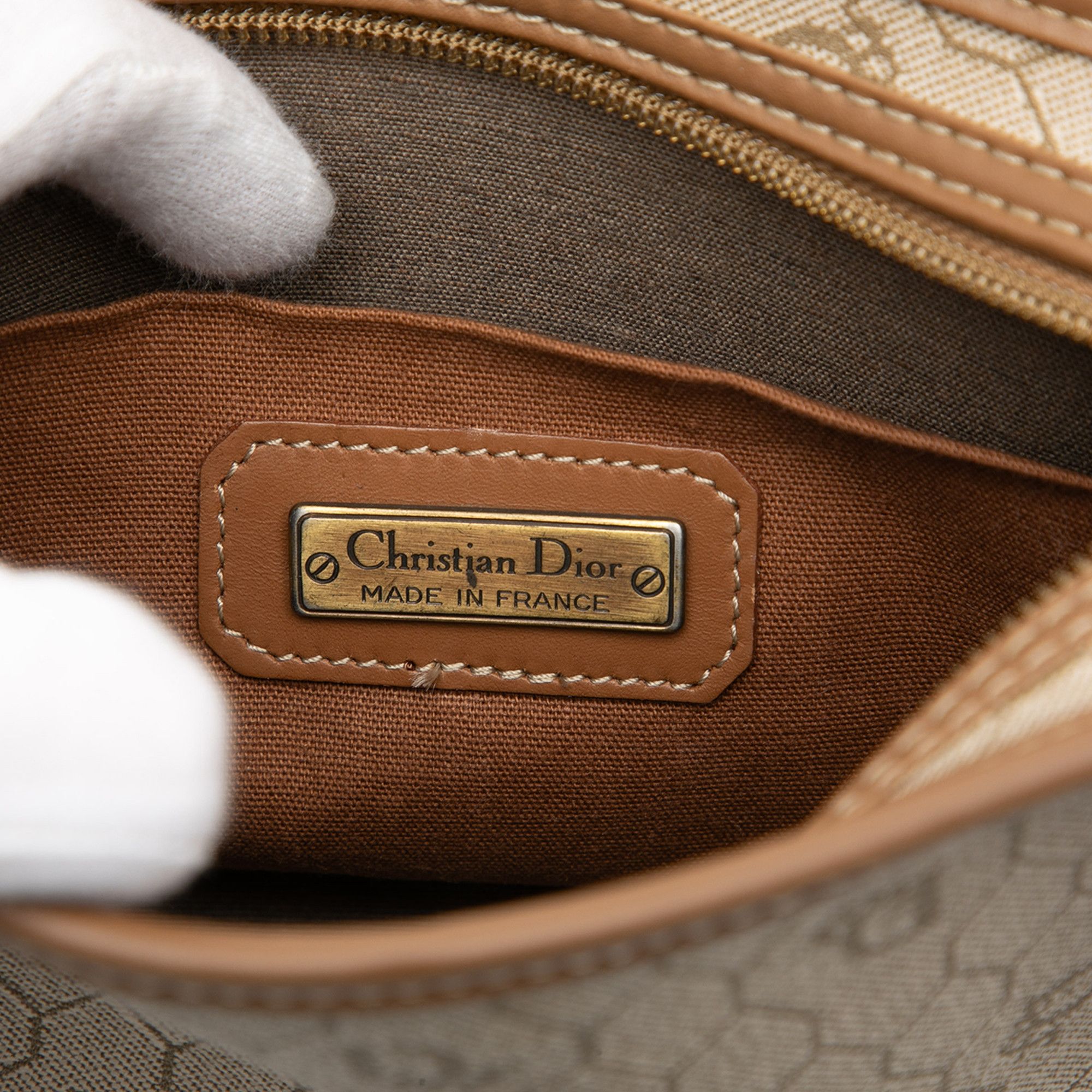 Dior Dior Honeycomb Coated Canvas Pouch Size ONE SIZE - 5 Thumbnail
