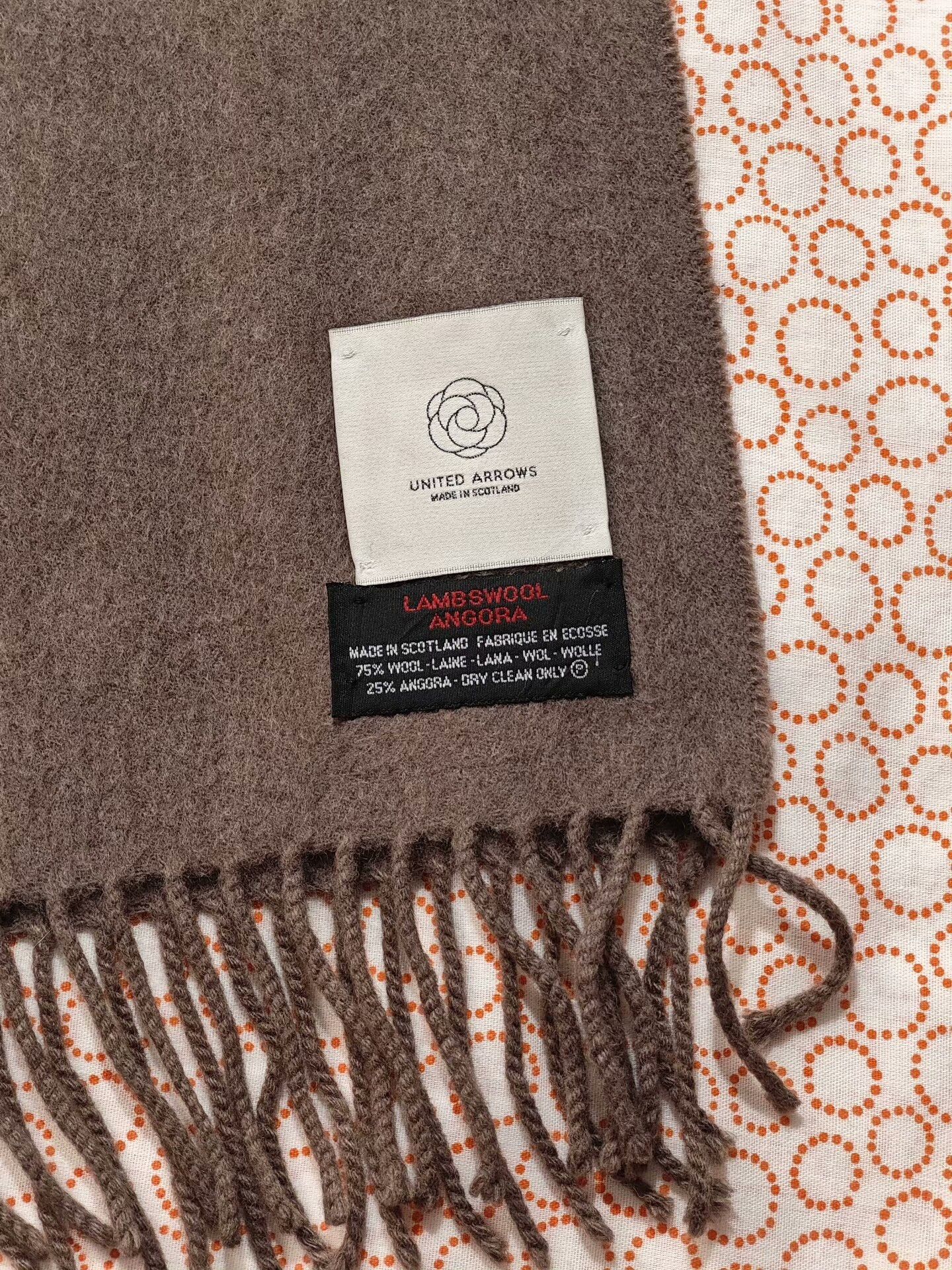 Begg x Co Begg Angora Wool Scarf Shawl Size ONE SIZE - 2 Thumbnail