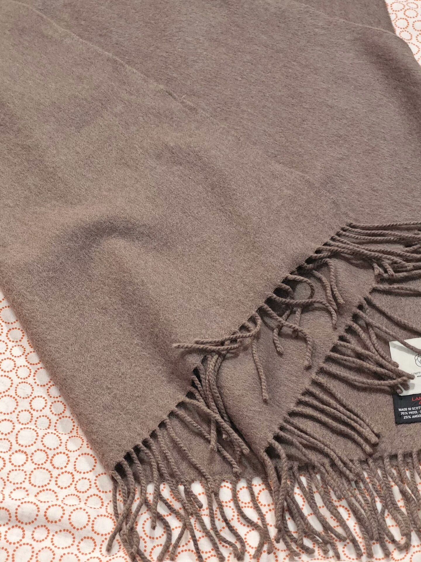 Begg x Co Begg Angora Wool Scarf Shawl Size ONE SIZE - 5 Thumbnail
