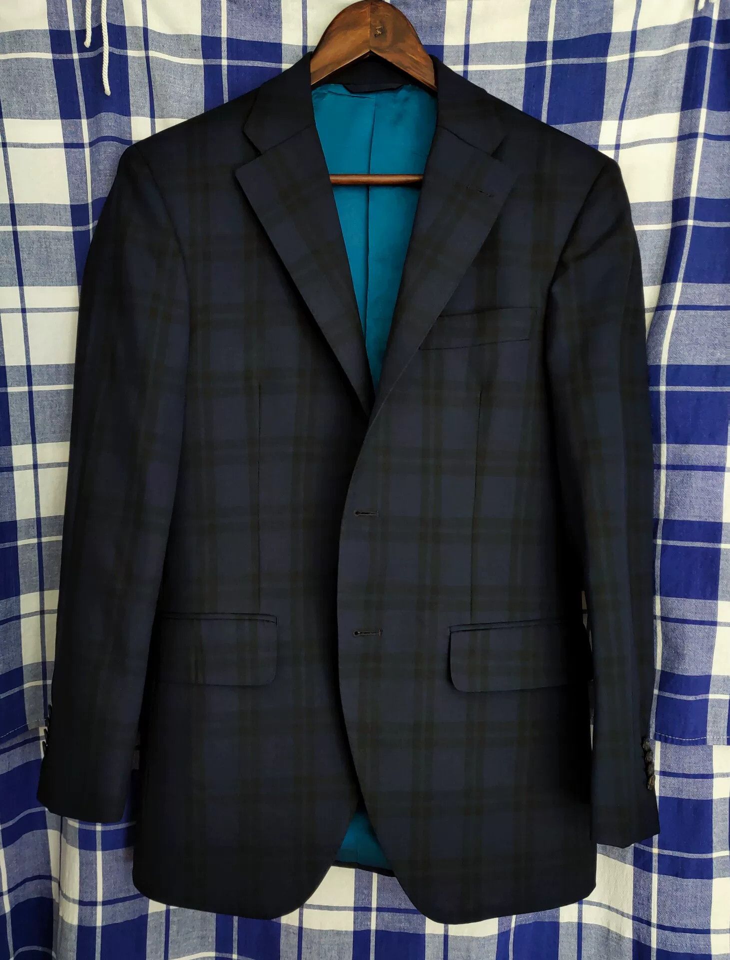 SCABAL Darrow Dale Custom Wool Suit Jacket Size US S / EU 44-46 / 1 - 2 Thumbnail