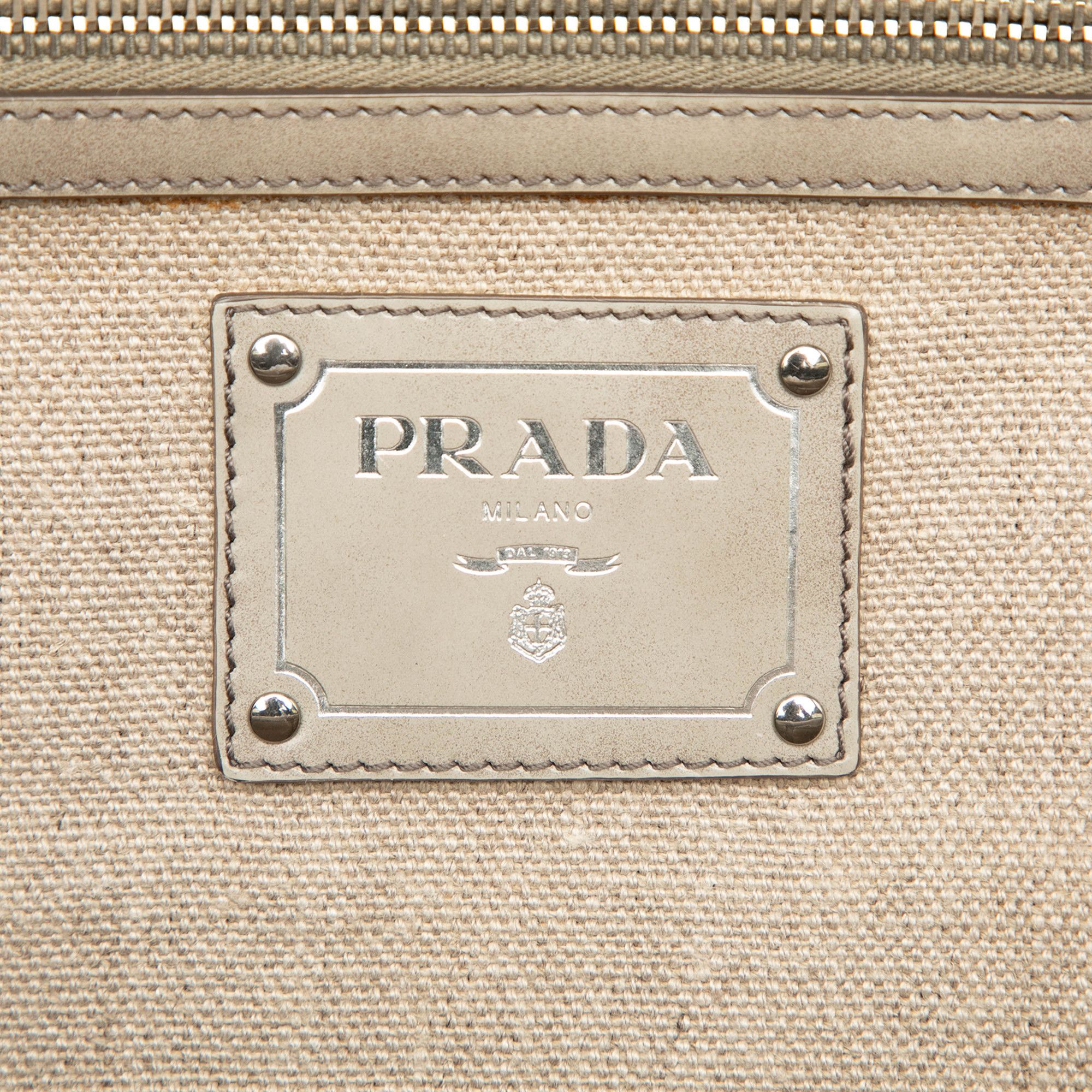 Prada Prada Canvas Canapa Mistolino Frame Satchel Size ONE SIZE - 5 Thumbnail