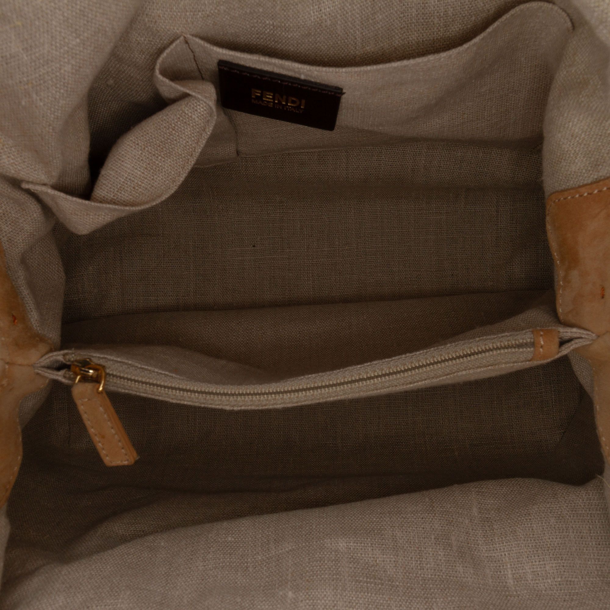 Fendi Fendi Medium Leather 2Bag Colorblock Tote Size ONE SIZE - 4 Thumbnail