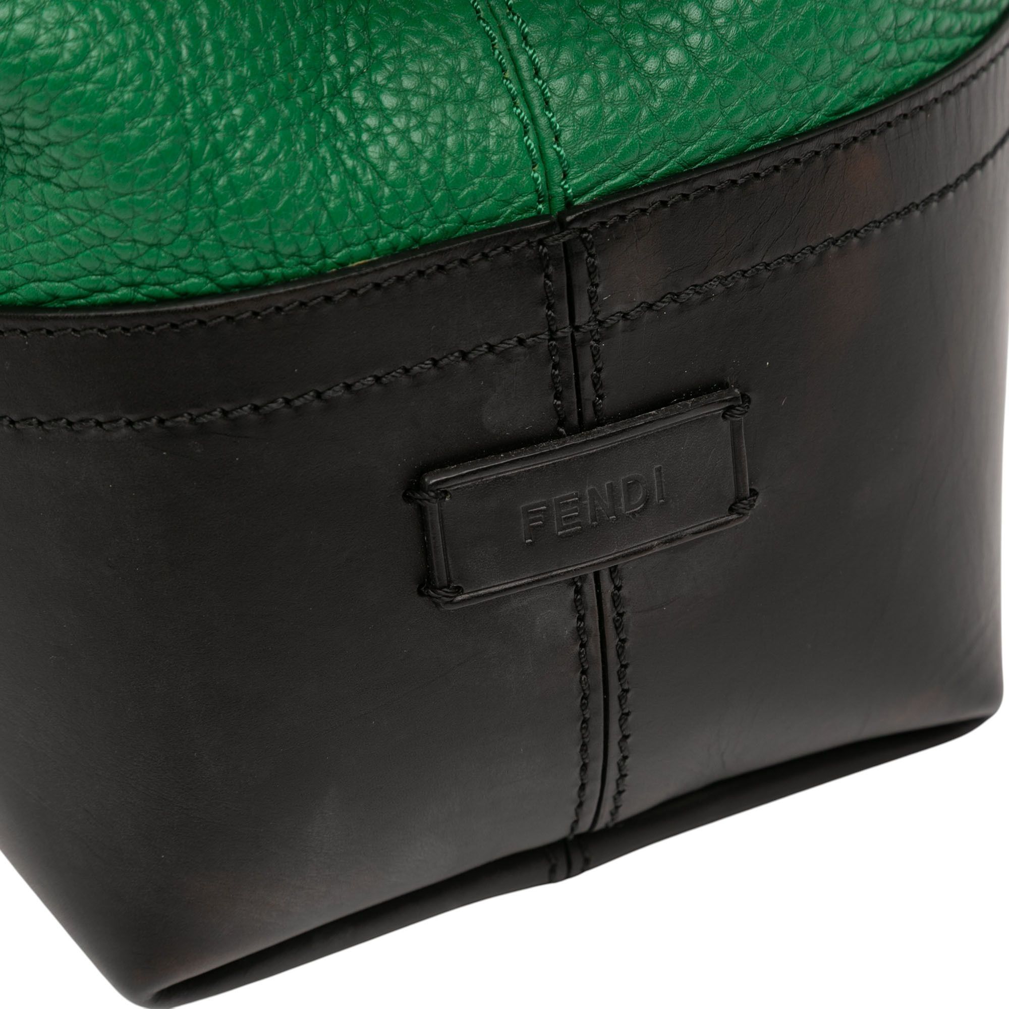 Fendi Fendi Medium Leather 2Bag Colorblock Tote Size ONE SIZE - 10 Thumbnail